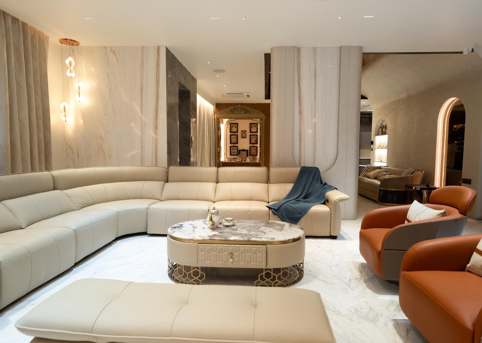 Luxury Villa, Suryapet, interior detail 2 by Simplify Home