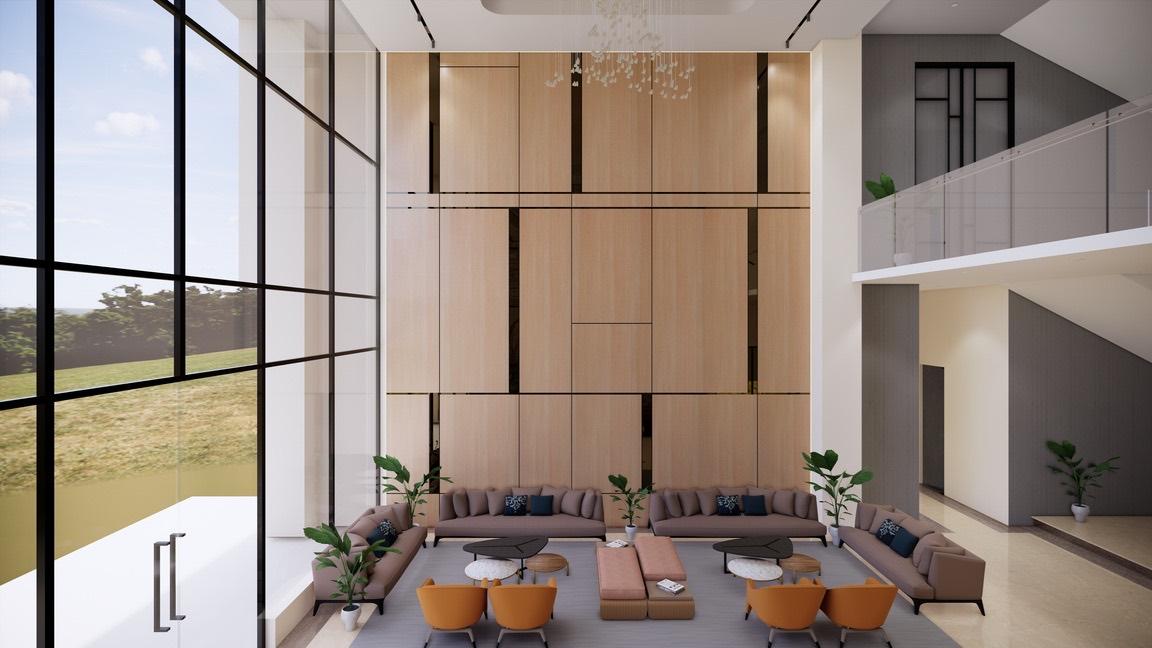 GBTB Club House - Luxury Interior Designers in Hyderabad, interior detail 2 by Simplify Home