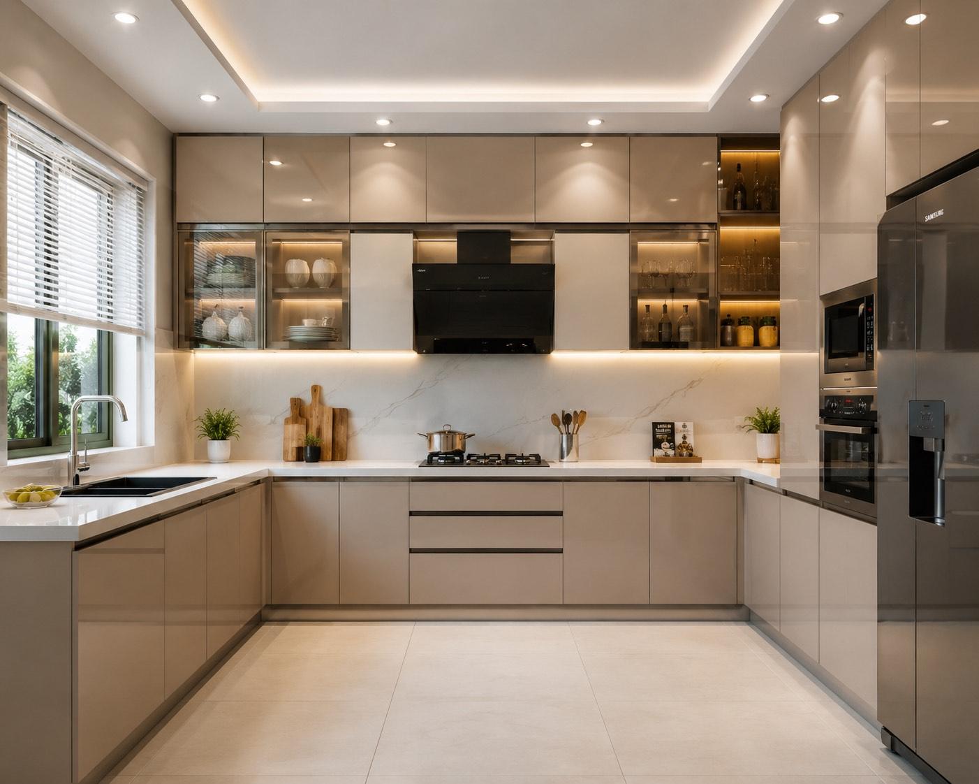 Luxury Interior Designers in My Home Mangala Kondapur Hyderabad, interior detail 2 by Simplify Home