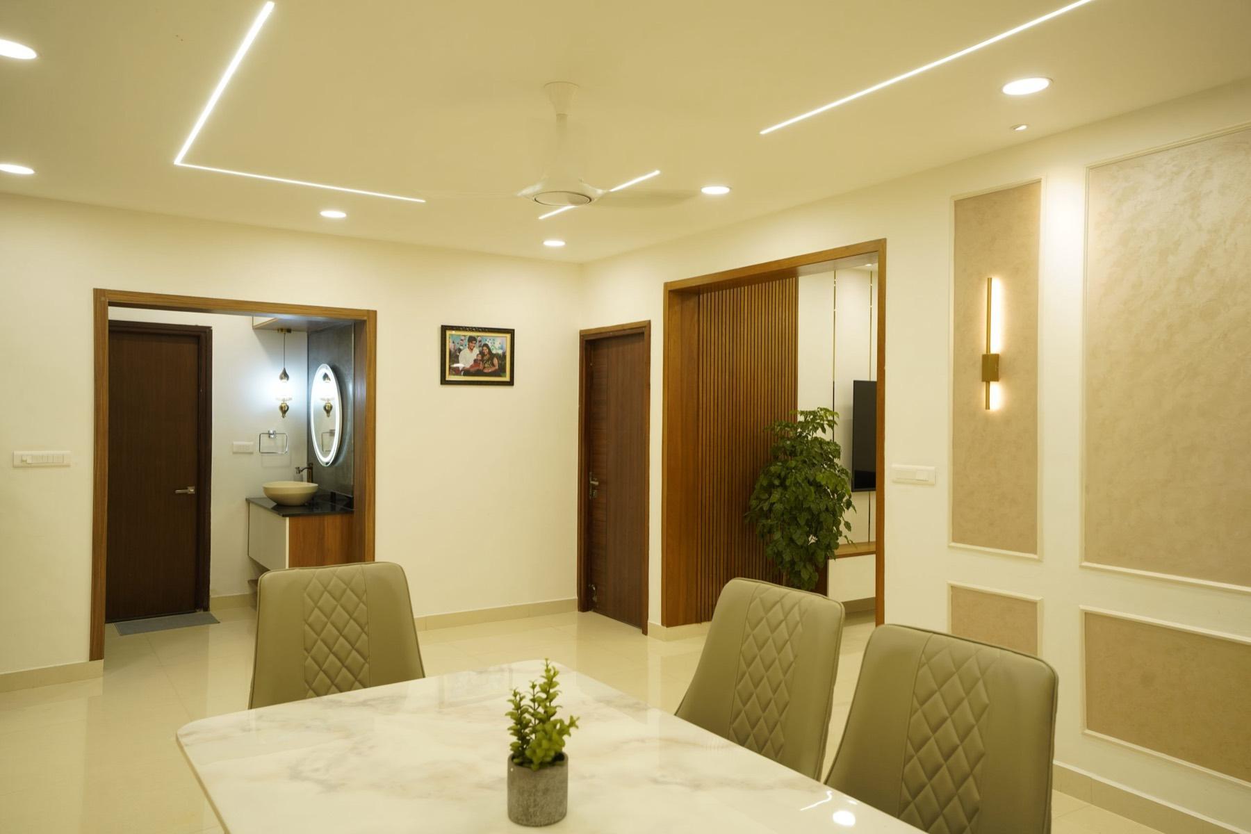 Pavan Sruthi - Luxury Interior Designers in Hyderabad, interior detail 36 by Simplify Home