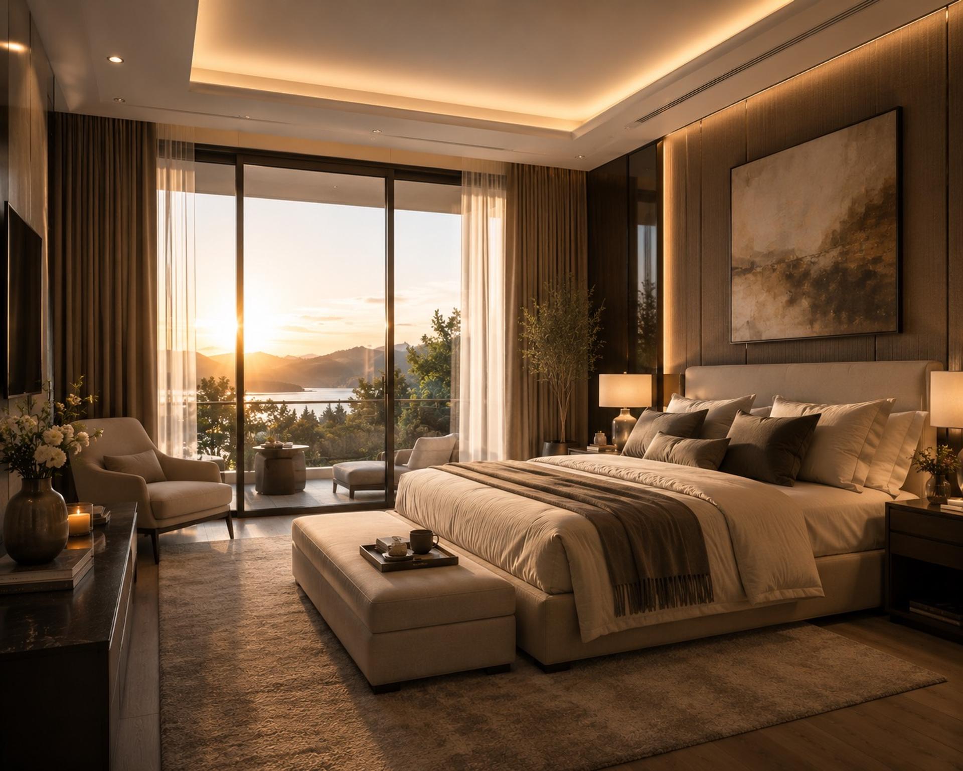 Luxury Interior in Ramky The Spectrum Hyderabad, interior detail 3 by Simplify Home