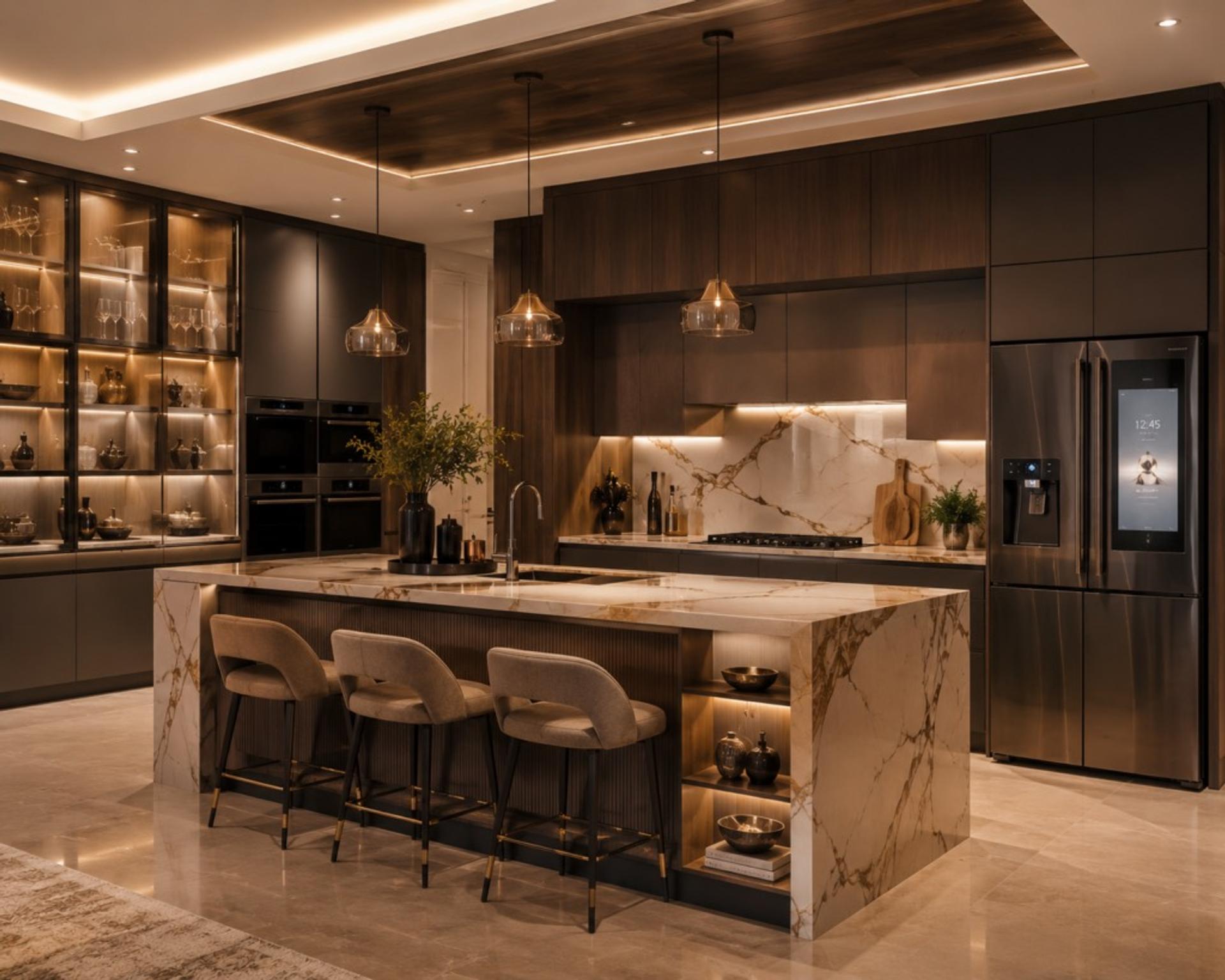 Luxury Interior in Auro The Regent Hyderabad, interior detail 2 by Simplify Home