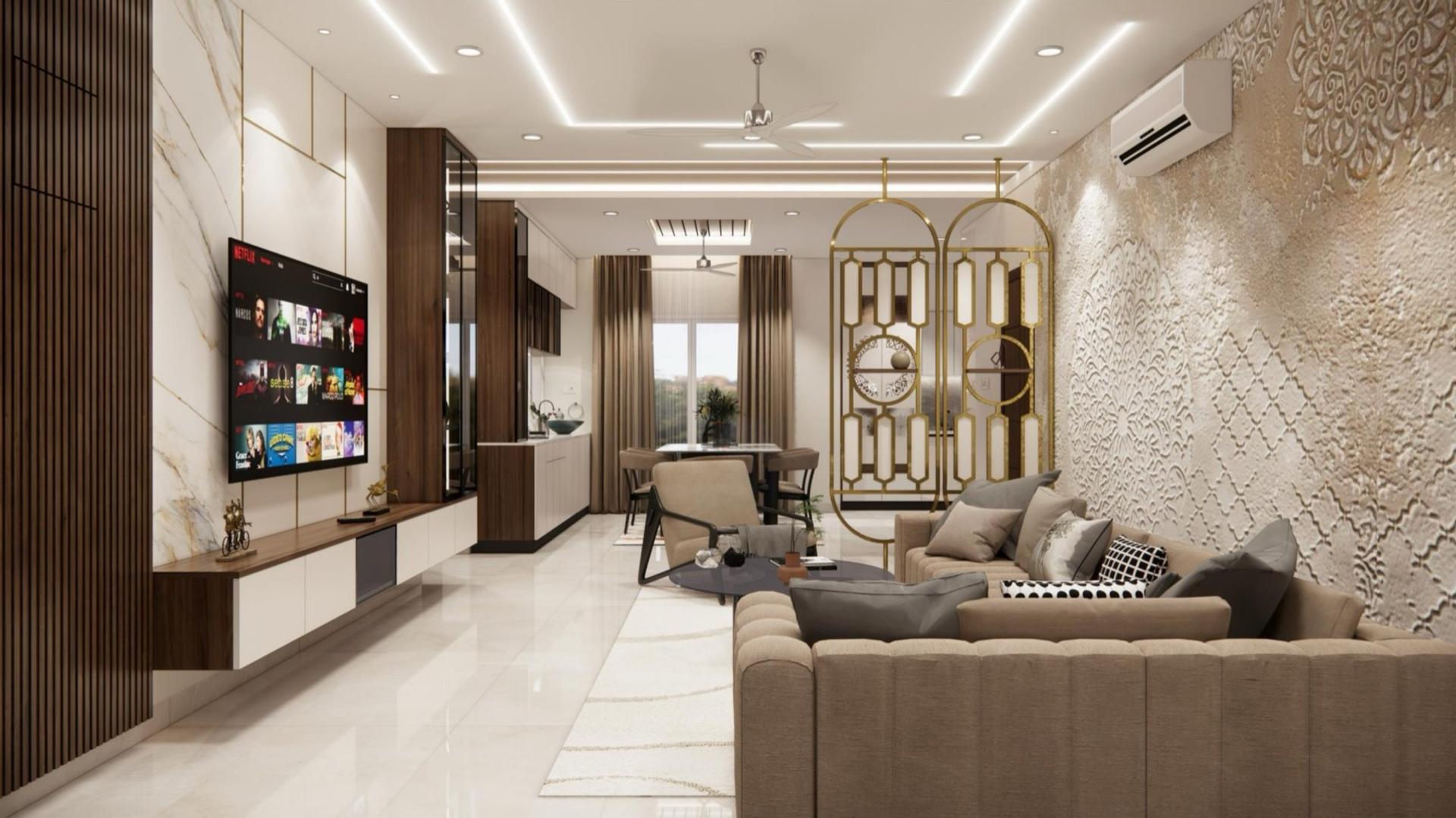 Prashanth - Luxury Interior Designers in Hyderabad, interior detail 2 by Simplify Home
