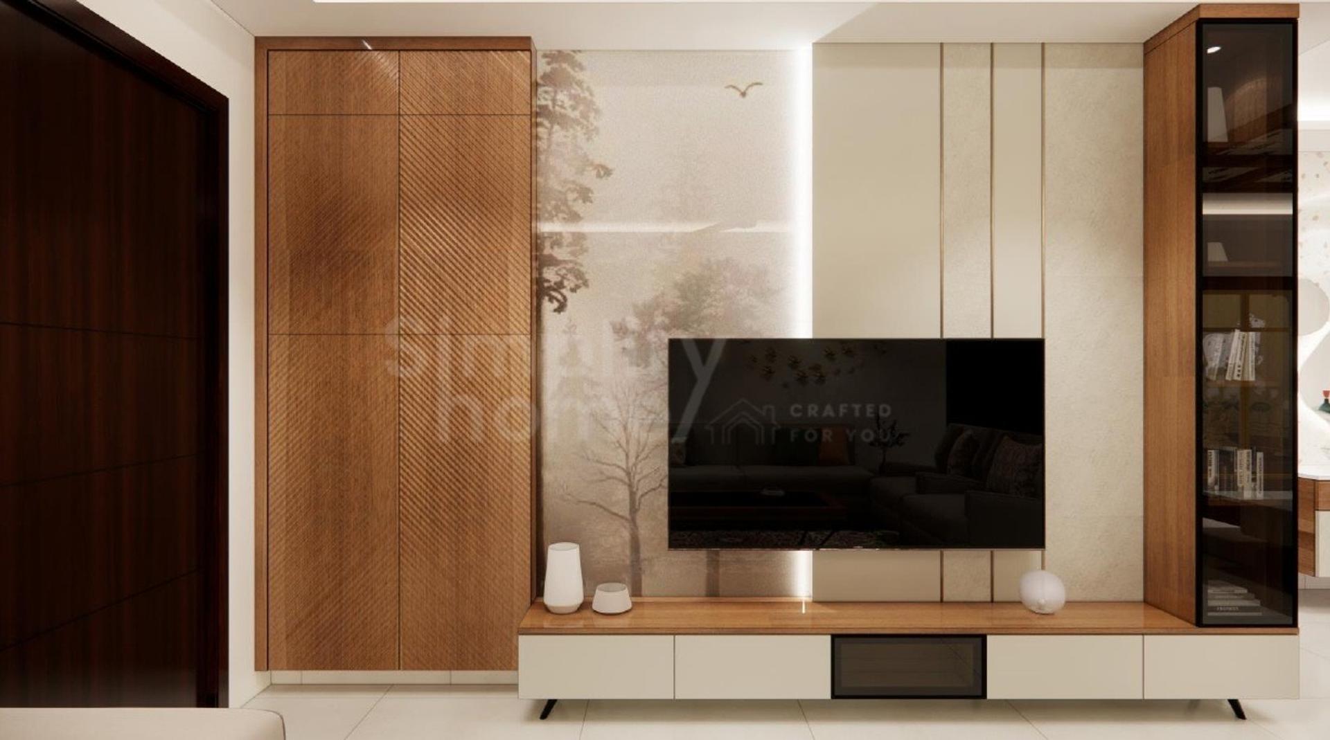 Nikhil Guptha - Luxury Interior Designers in Hyderabad, interior detail 2 by Simplify Home