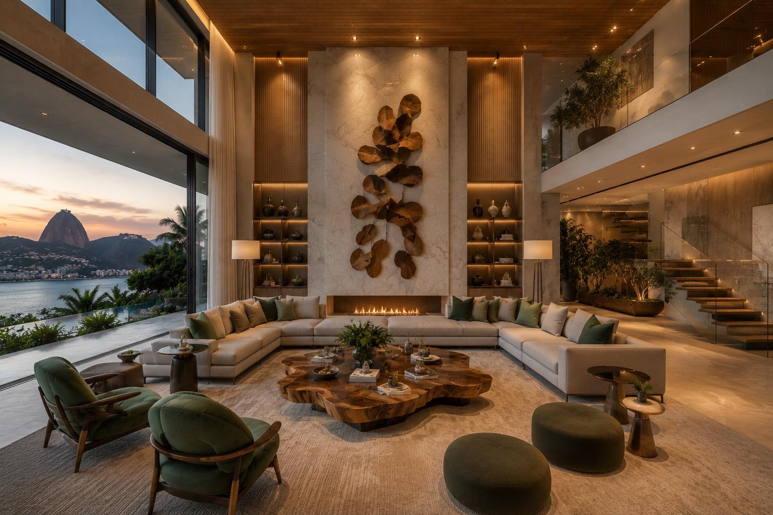 Luxury Interior in Western Marina Hyderabad, interior detail 3 by Simplify Home