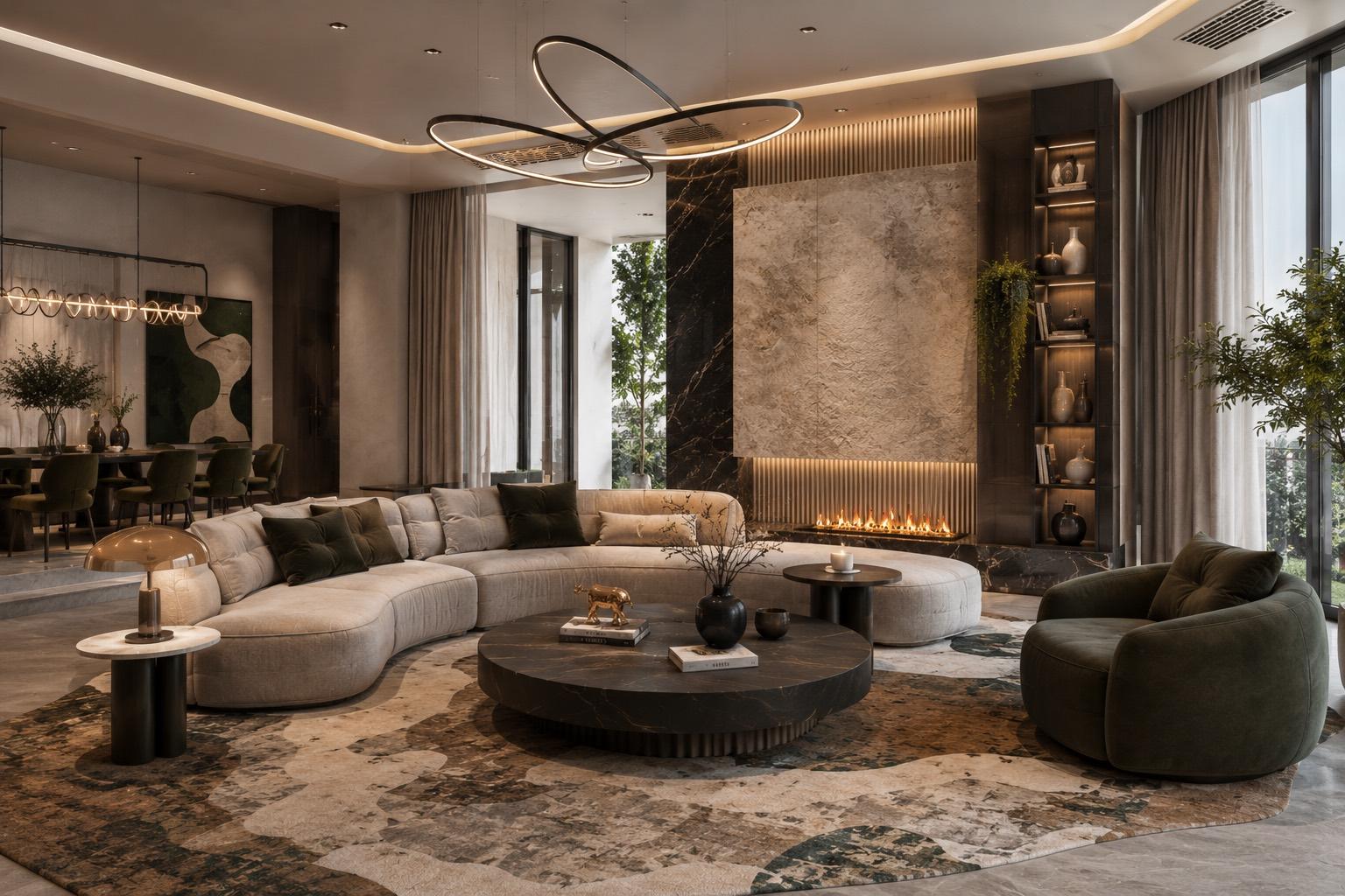 Luxury Interior Designers in Brigade Enclave Hyderabad, interior detail 4 by Simplify Home