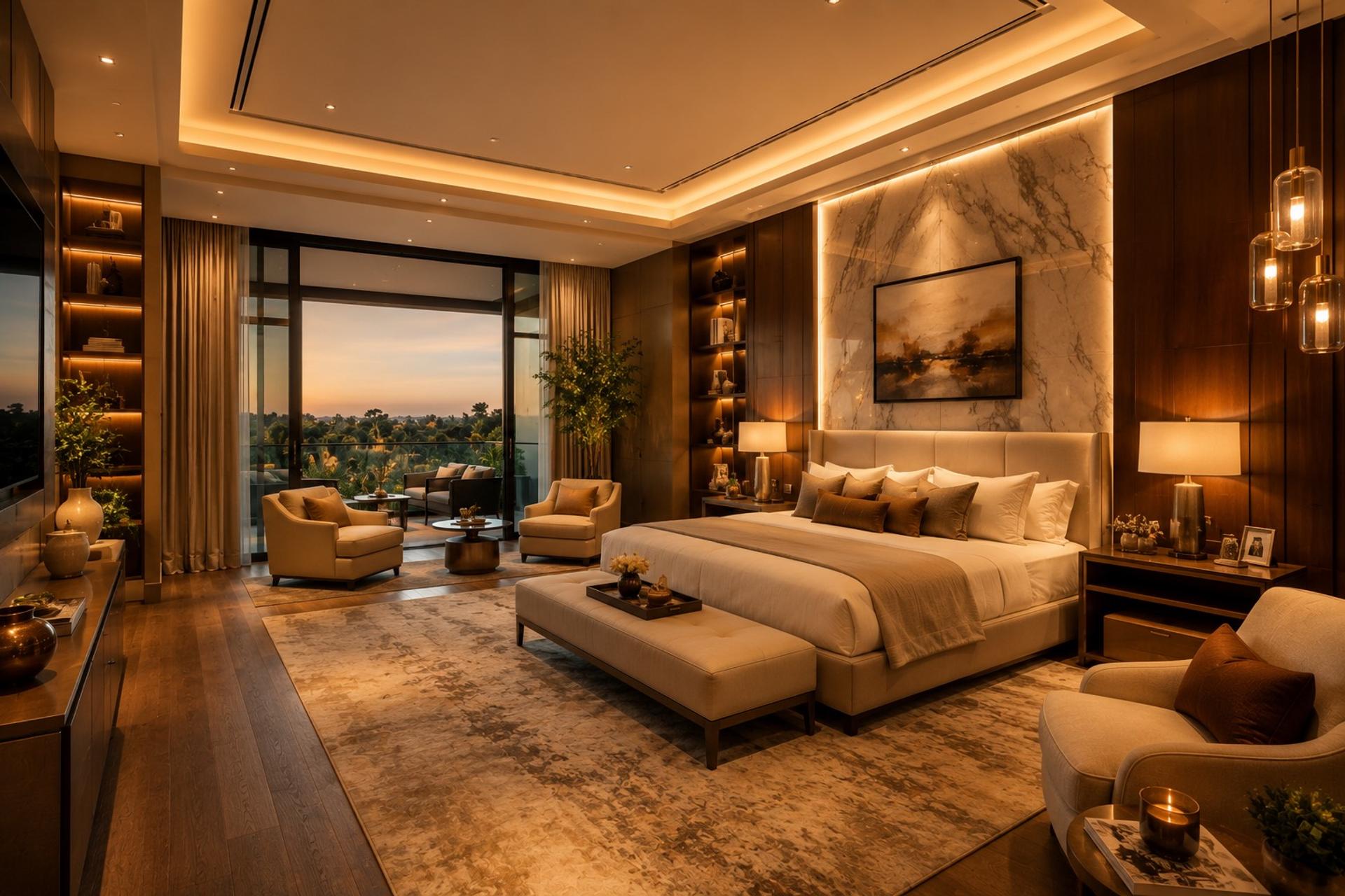 Luxury Interior Designers in Vamsiram Manhattan, interior detail 3 by Simplify Home