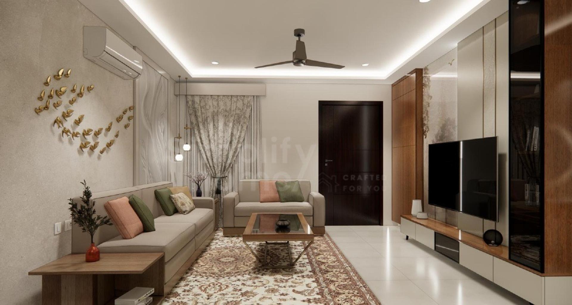 Nikhil Guptha - Luxury Interior Designers in Hyderabad, interior detail 3 by Simplify Home