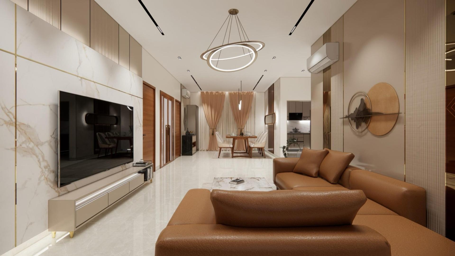 Bhavya's Avani - Luxury Interior Designers in Hyderabad, Apartment interior design project in Hyderabad by Simplify Home