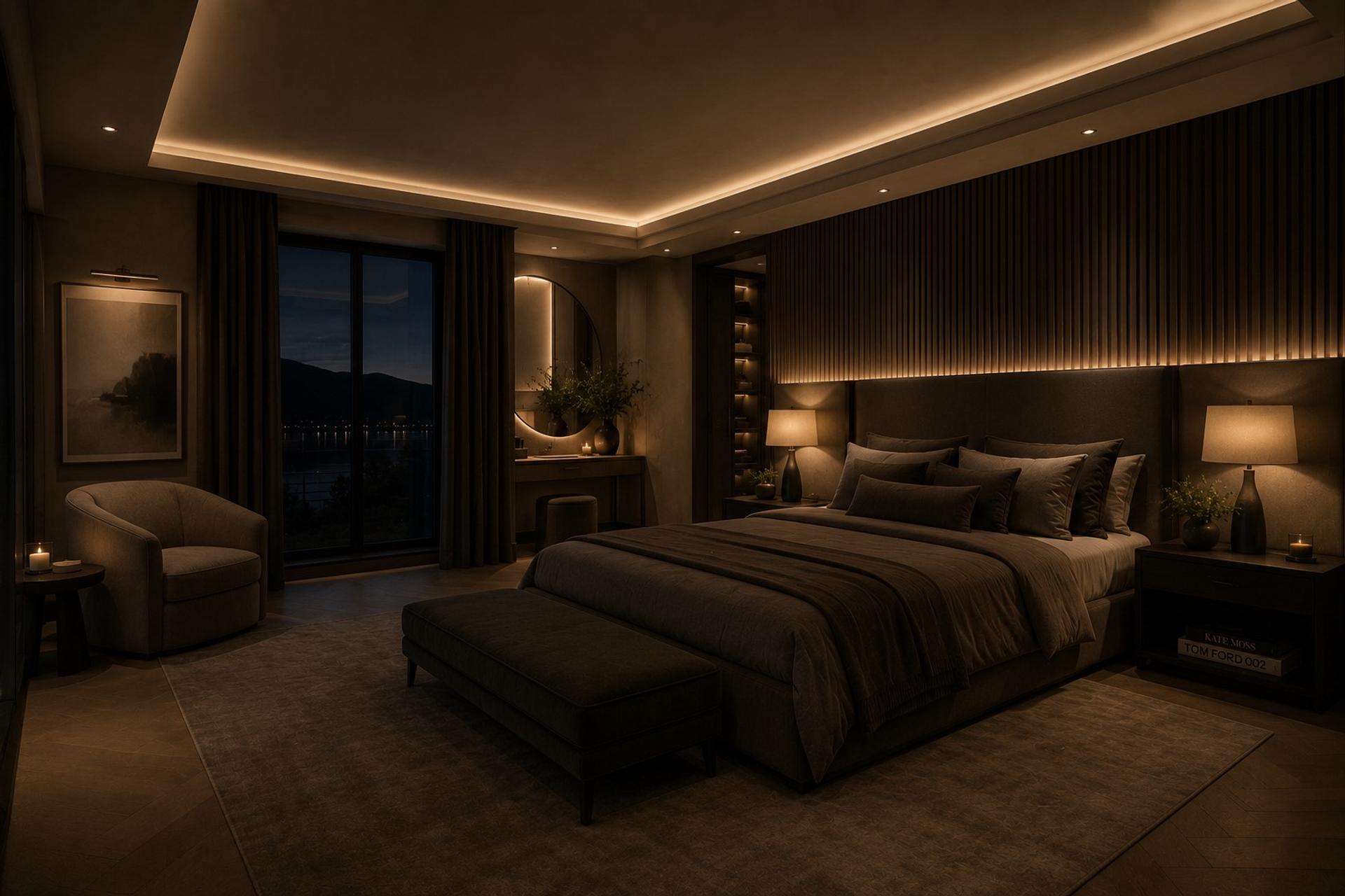 Luxury Interior in Vamsiram Suvarna Durga Tech Park Residences Kondapur, interior detail 3 by Simplify Home