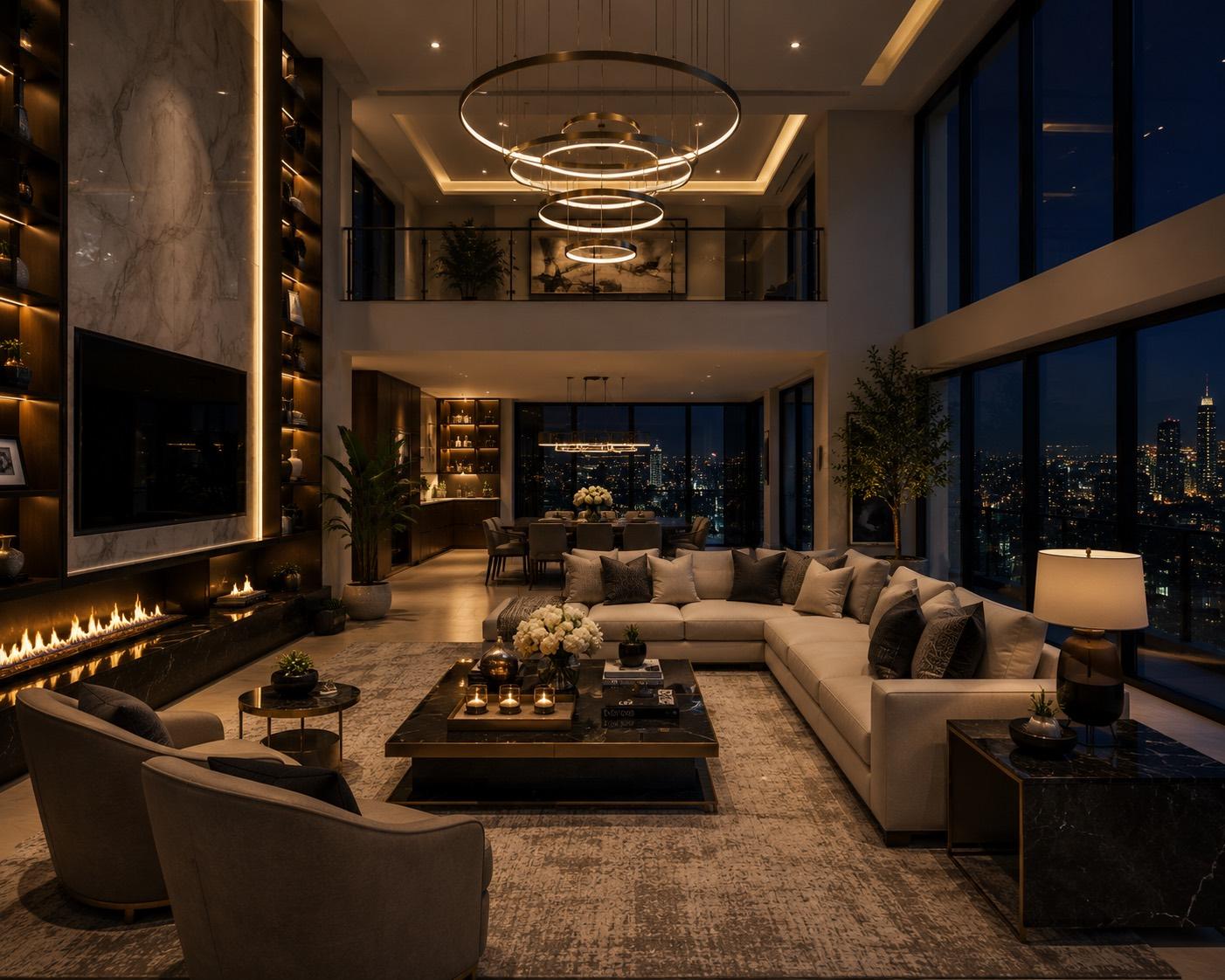 Luxury Interior Designers in Ramky One Harmony, interior detail 4 by Simplify Home