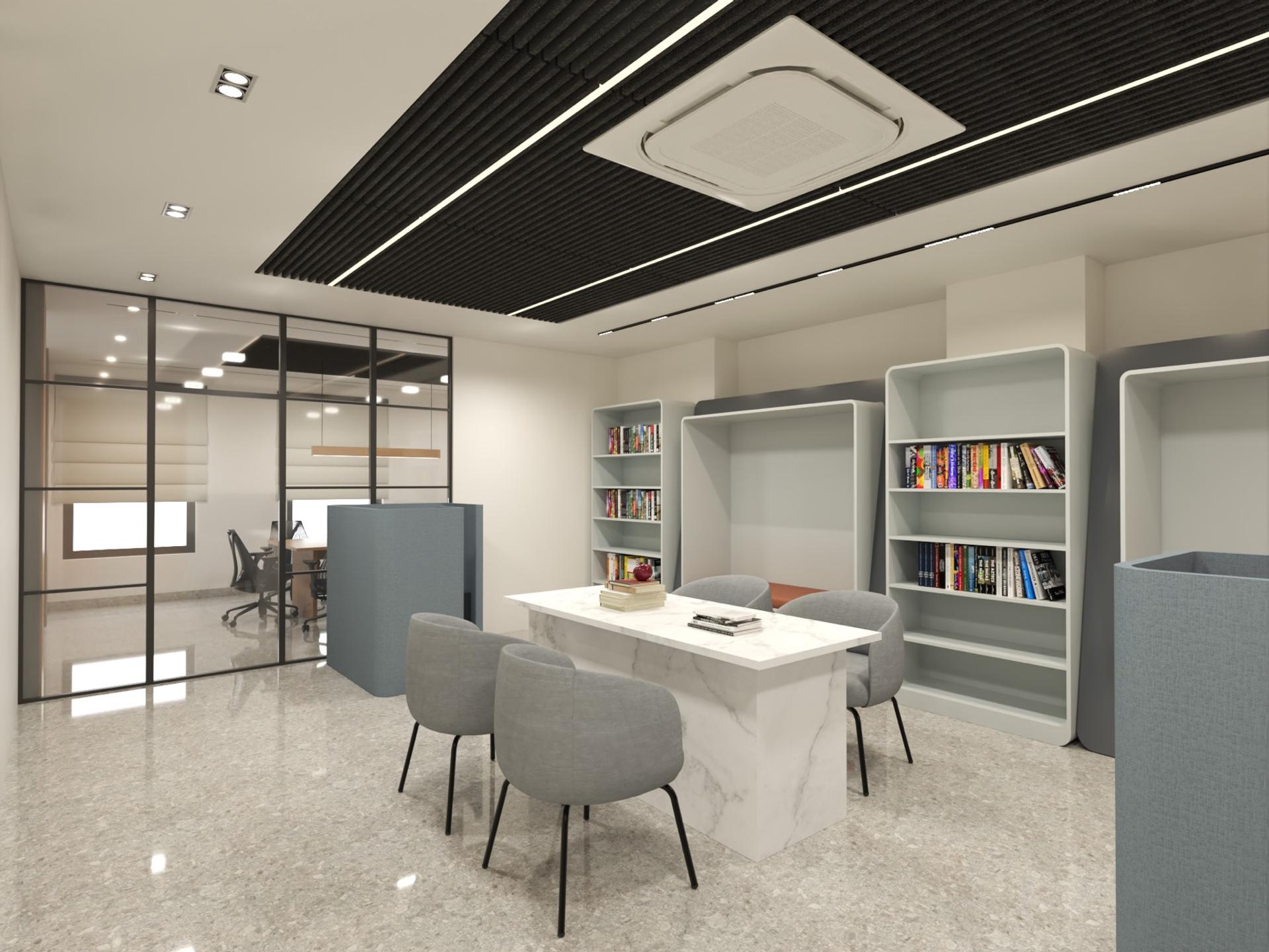 BR Icon Club House - Luxury Interior Designers in Hyderabad, interior detail 16 by Simplify Home