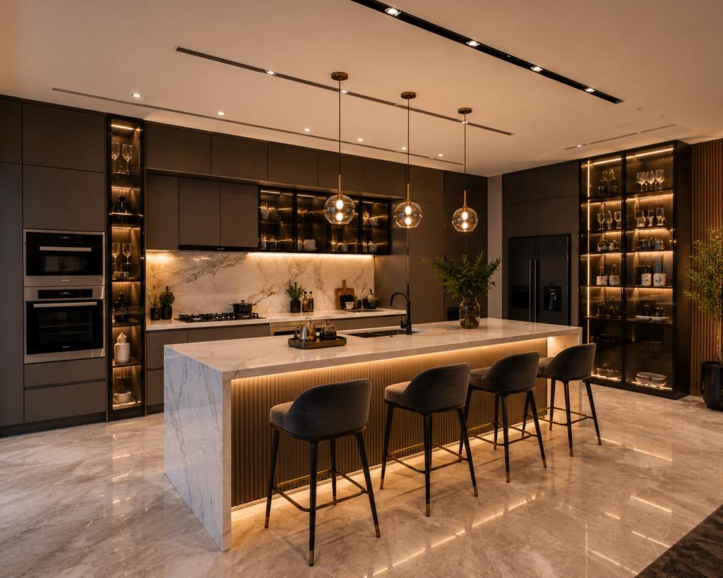 Luxury Interior in Aliens Space Station Hyderabad, interior detail 2 by Simplify Home