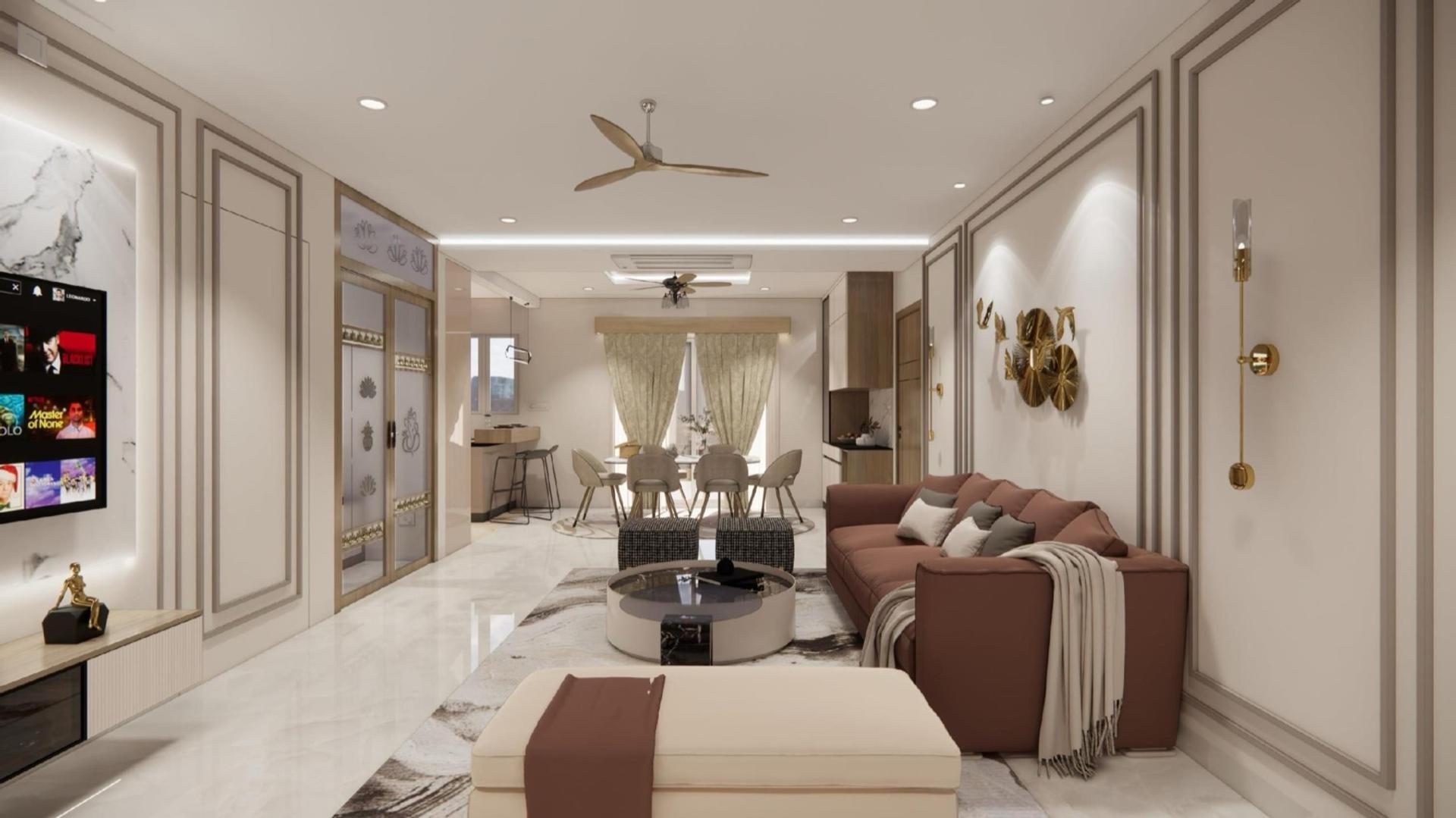 Arun - Luxury Interior Designers in Hyderabad, interior detail 11 by Simplify Home