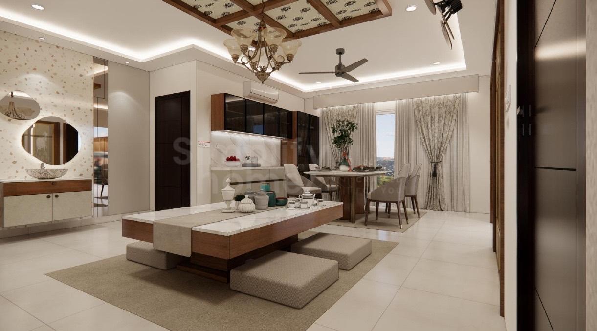 Nikhil Guptha - Luxury Interior Designers in Hyderabad, interior detail 4 by Simplify Home