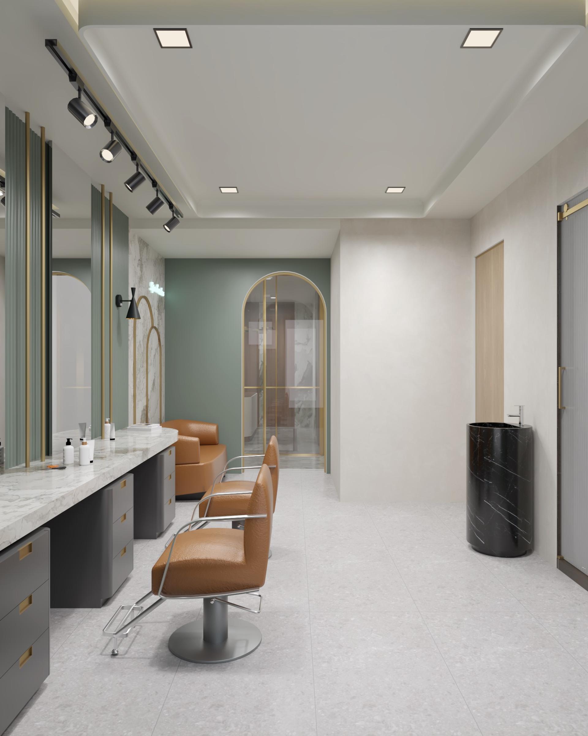 BR Icon Club House - Luxury Interior Designers in Hyderabad, interior detail 15 by Simplify Home