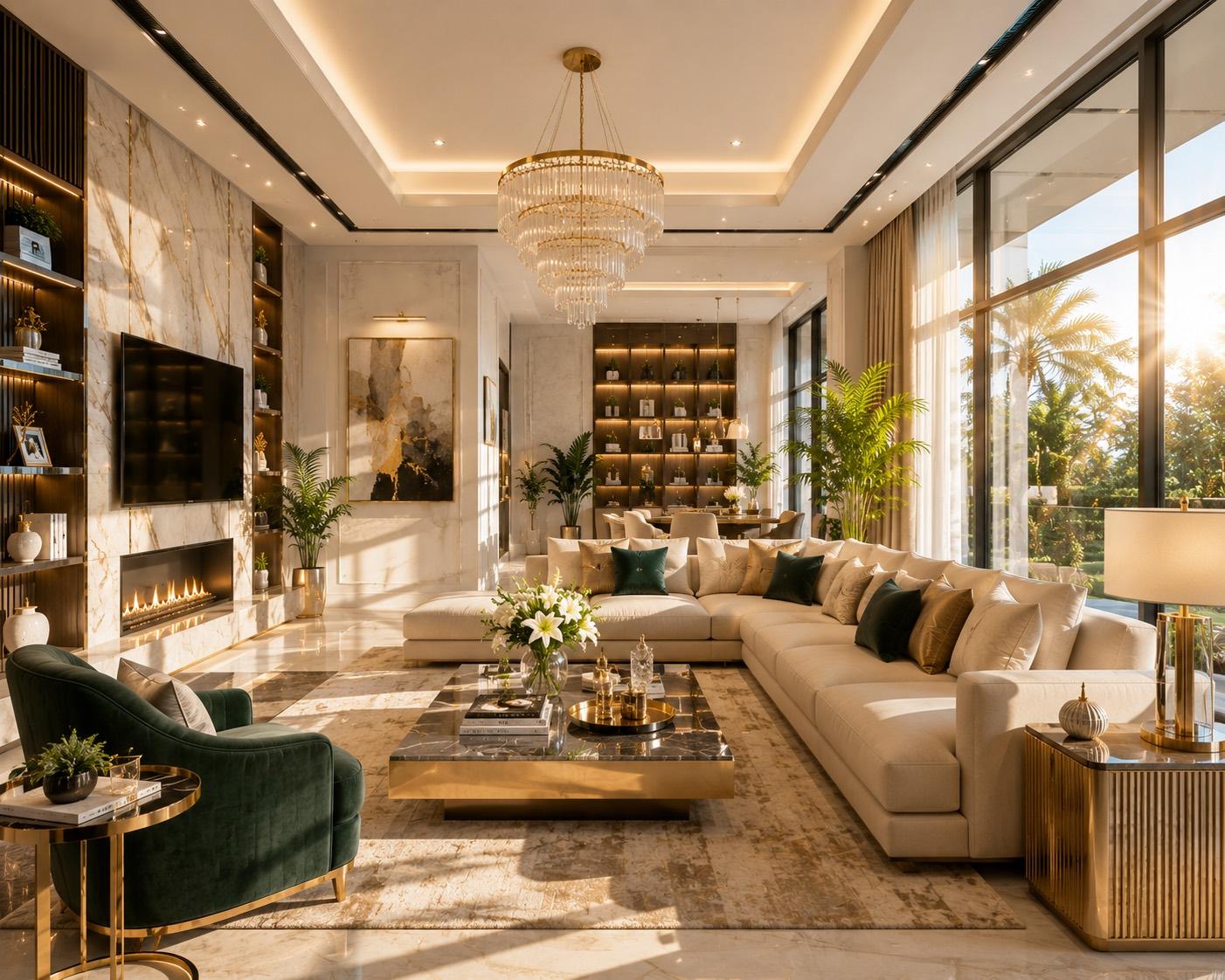 Luxury Interior in Aliens Space Station Hyderabad, interior detail 4 by Simplify Home