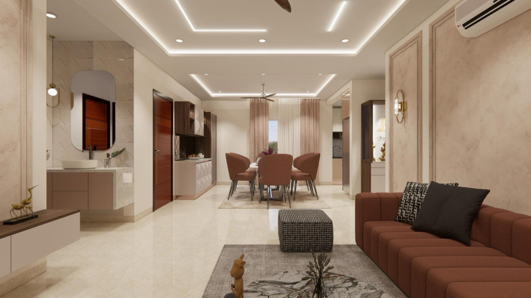Abhay Rana - Luxury Interior Designers in Hyderabad, interior detail 5 by Simplify Home