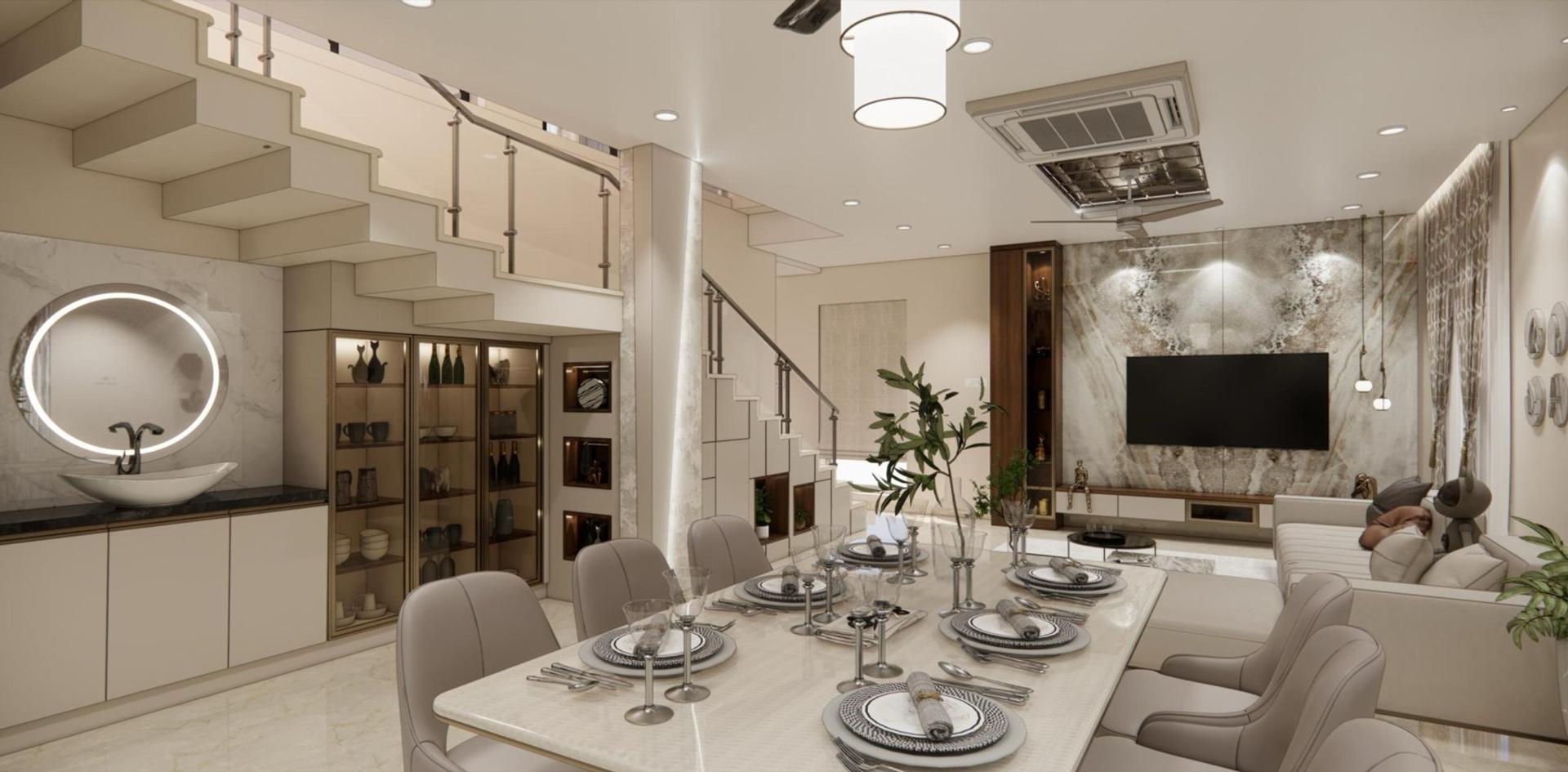 Ramarao - Luxury Interior Designers in Hyderabad, interior detail 2 by Simplify Home