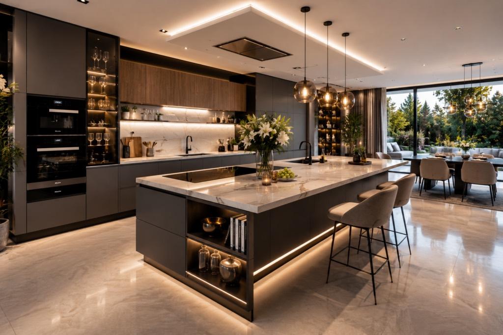 Luxury Interior Designers in HUDA Layout Hyderabad, interior detail 2 by Simplify Home