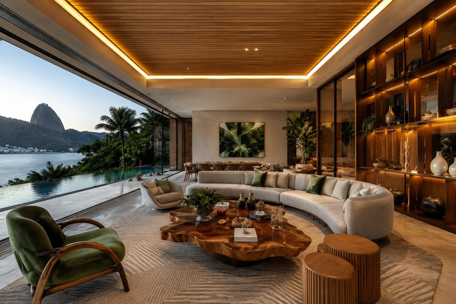 Luxury Interior in Western Marina Hyderabad, apartment interior in Hyderabad by Simplify Home