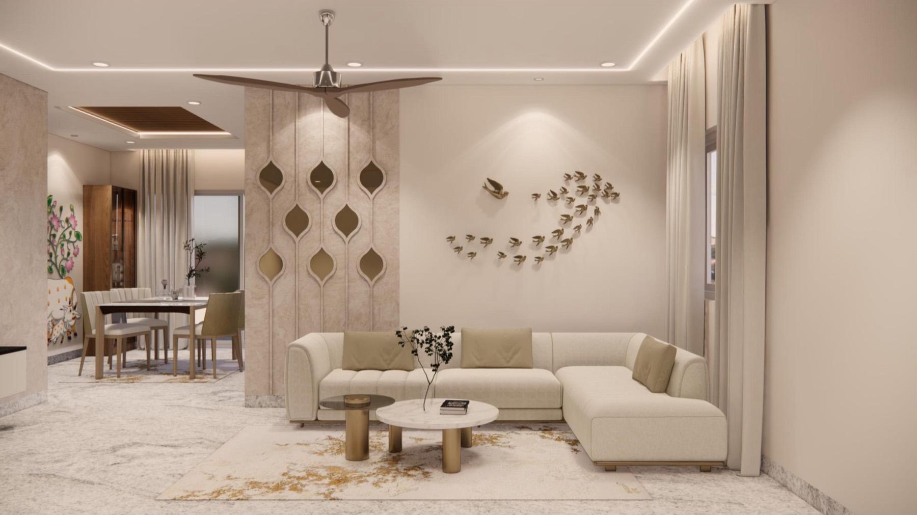 Amit - Luxury Interior Designers in Hyderabad, interior detail 2 by Simplify Home