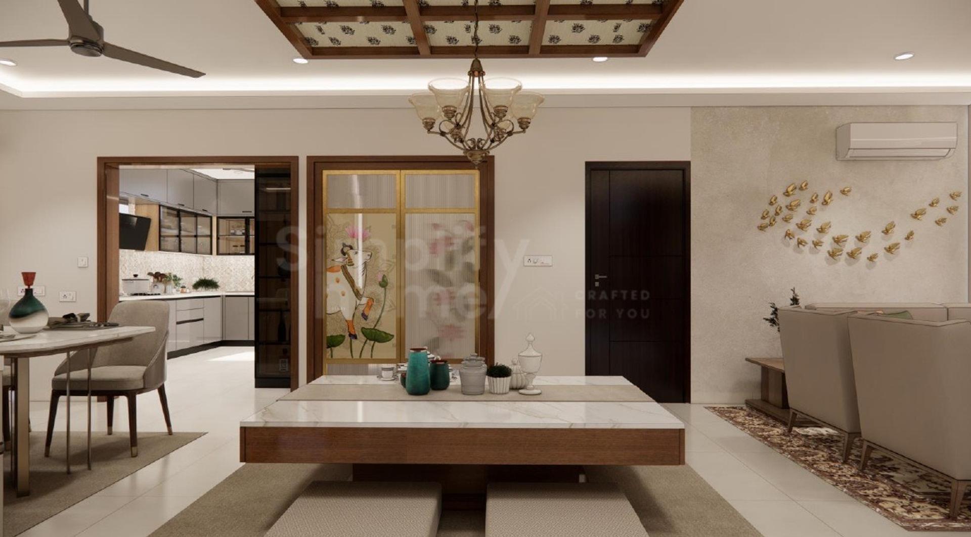 Nikhil Guptha - Luxury Interior Designers in Hyderabad, interior detail 6 by Simplify Home