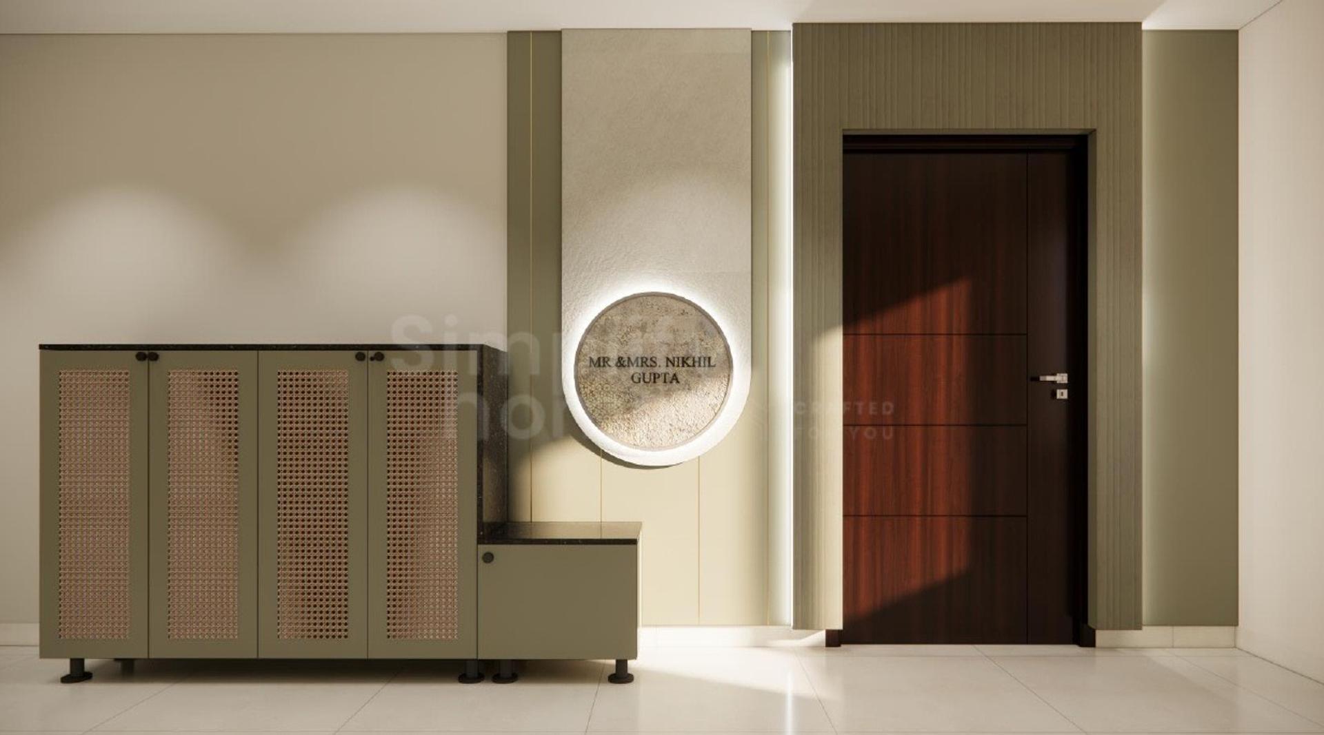 Nikhil Guptha - Luxury Interior Designers in Hyderabad, Apartment interior design project in Hyderabad by Simplify Home