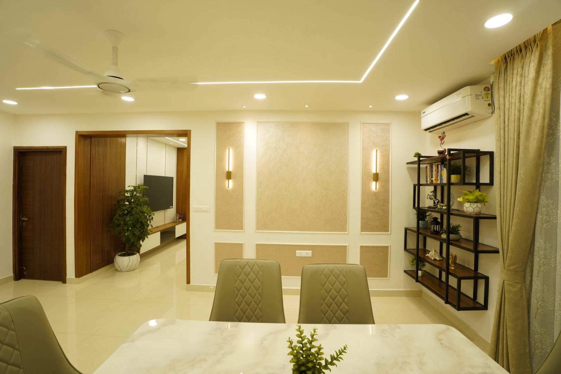 Pavan Sruthi - Luxury Interior Designers in Hyderabad, interior detail 35 by Simplify Home