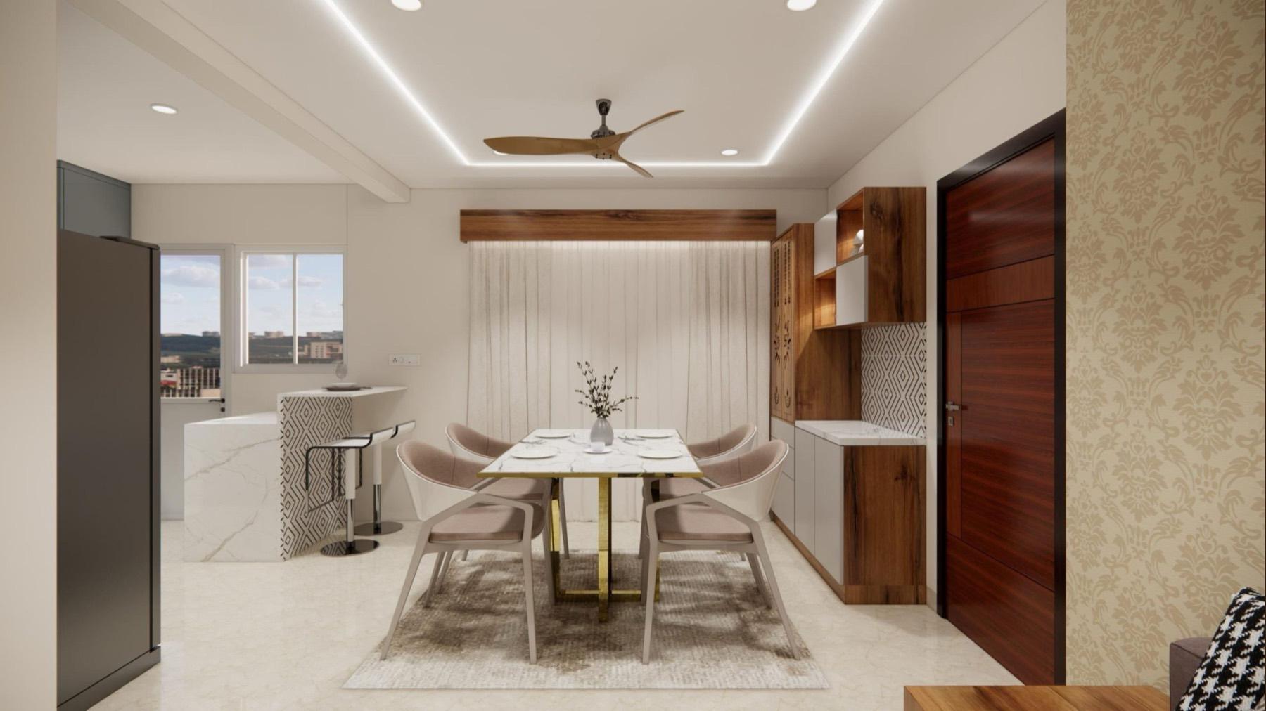 Nagendra Krishna - Luxury Interior Designers in Hyderabad, interior detail 9 by Simplify Home