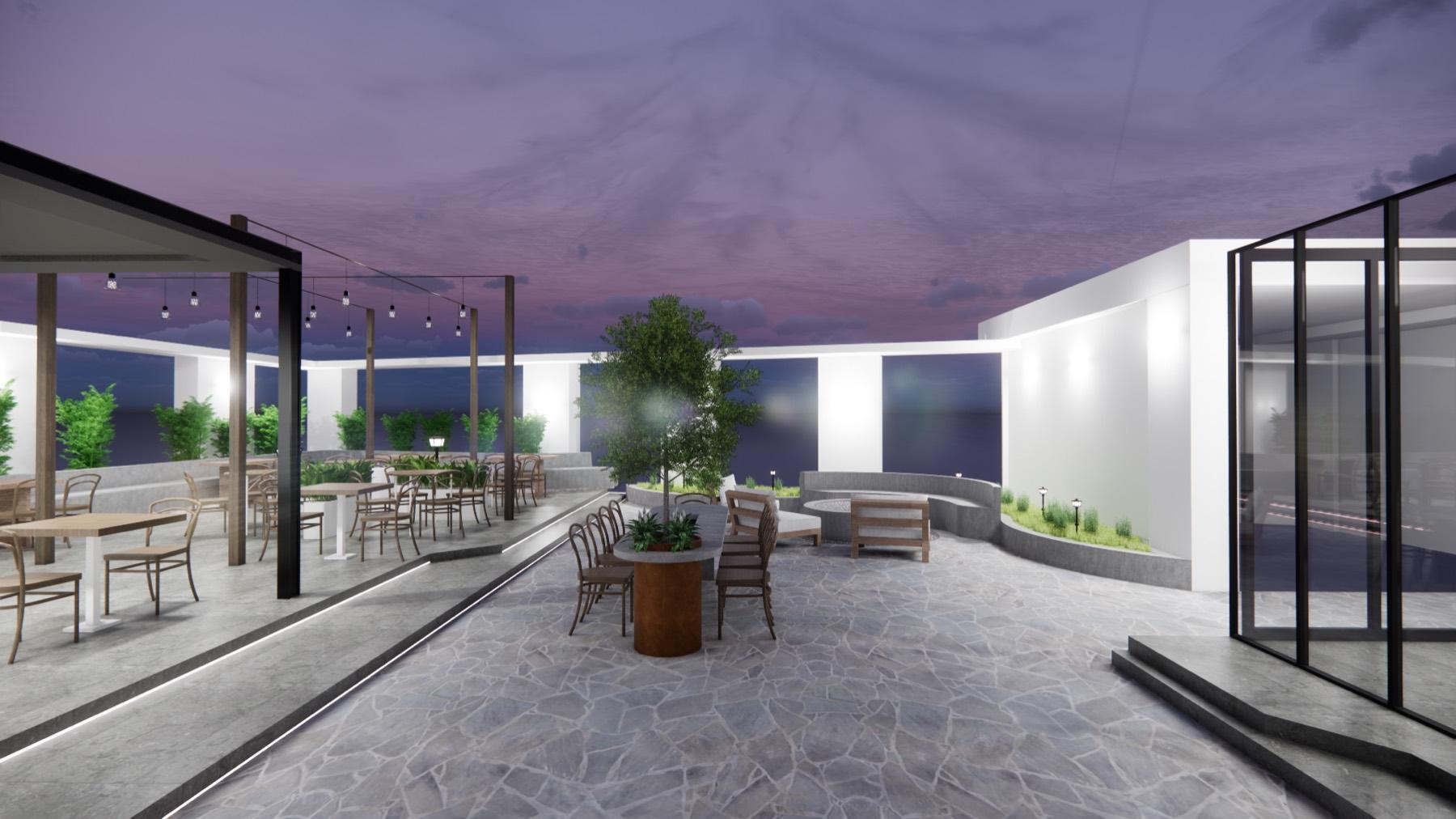 BR Icon Club House - Luxury Interior Designers in Hyderabad, interior detail 2 by Simplify Home