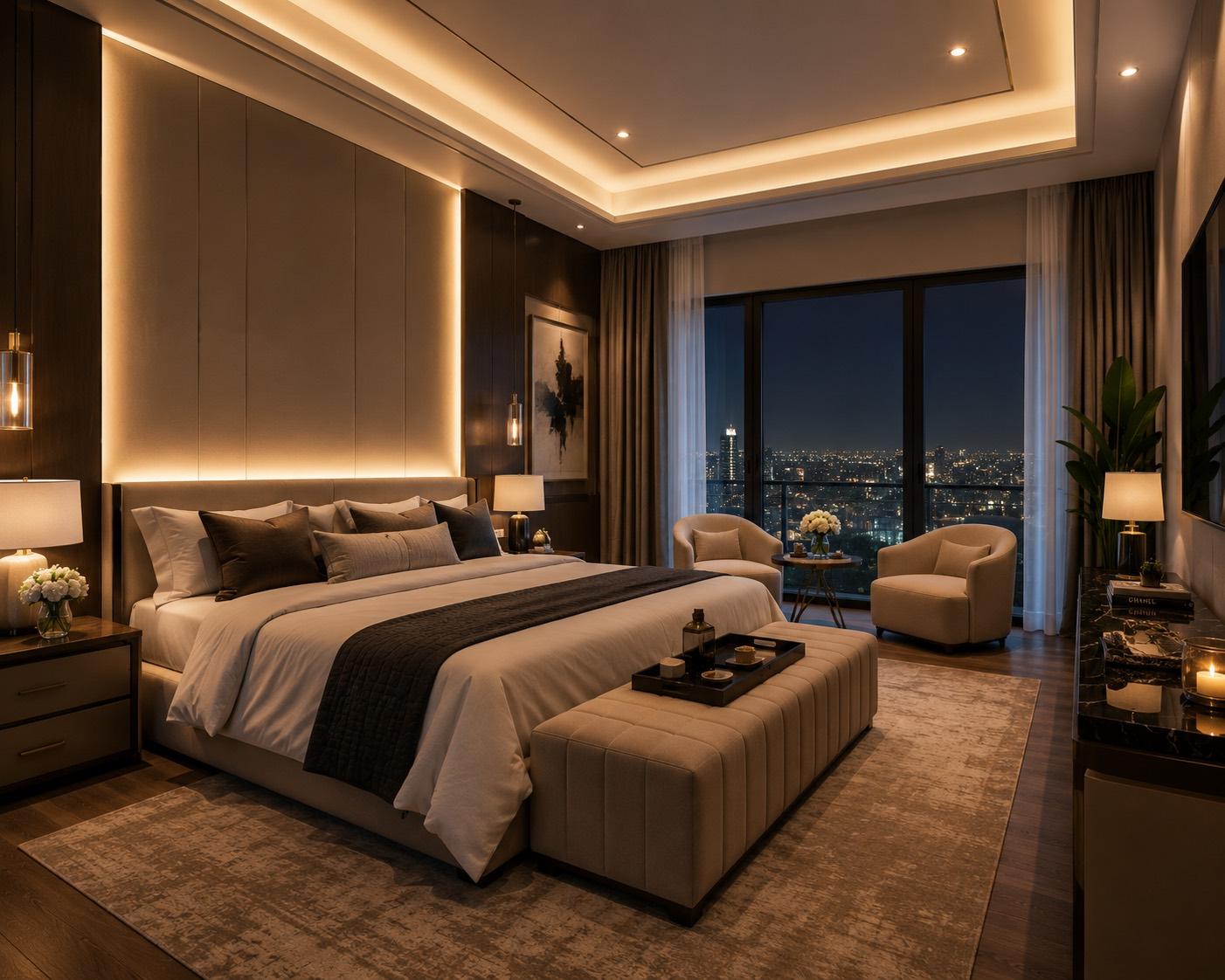 Luxury Interior Designers in Ramky One Harmony, interior detail 3 by Simplify Home