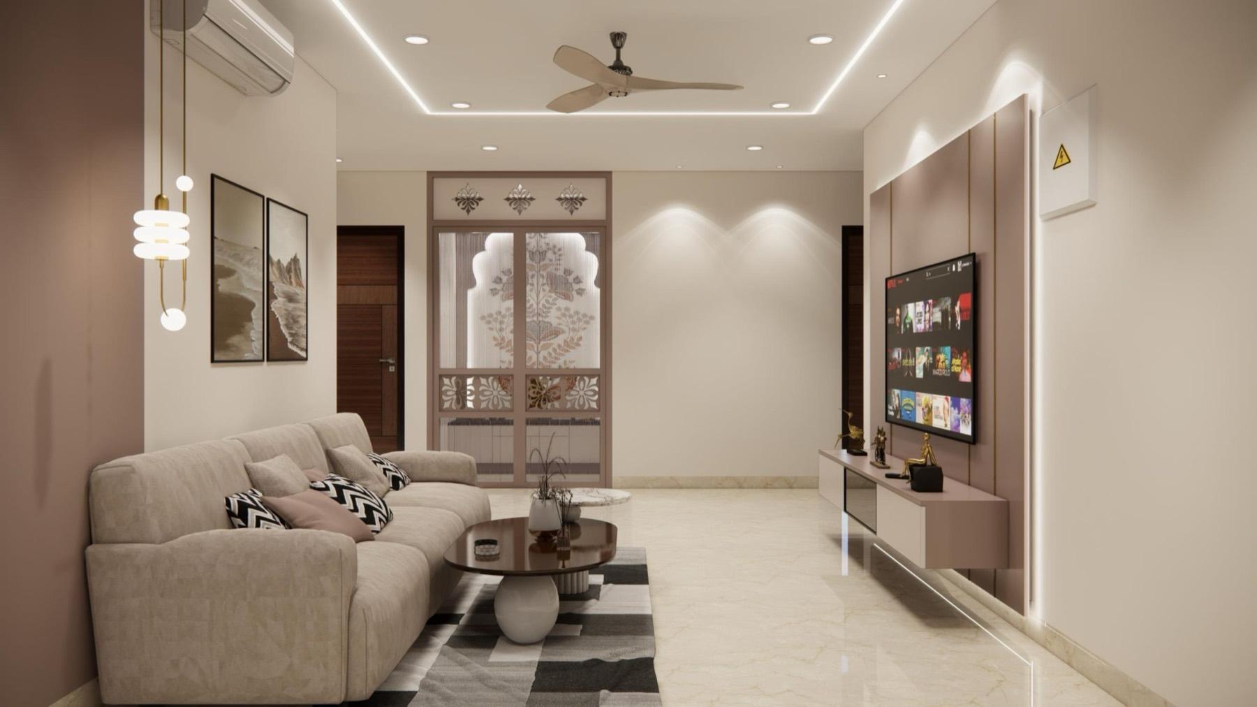 Varalakshmi - Luxury Interior Designers in Hyderabad, Apartment interior design project in Hyderabad by Simplify Home