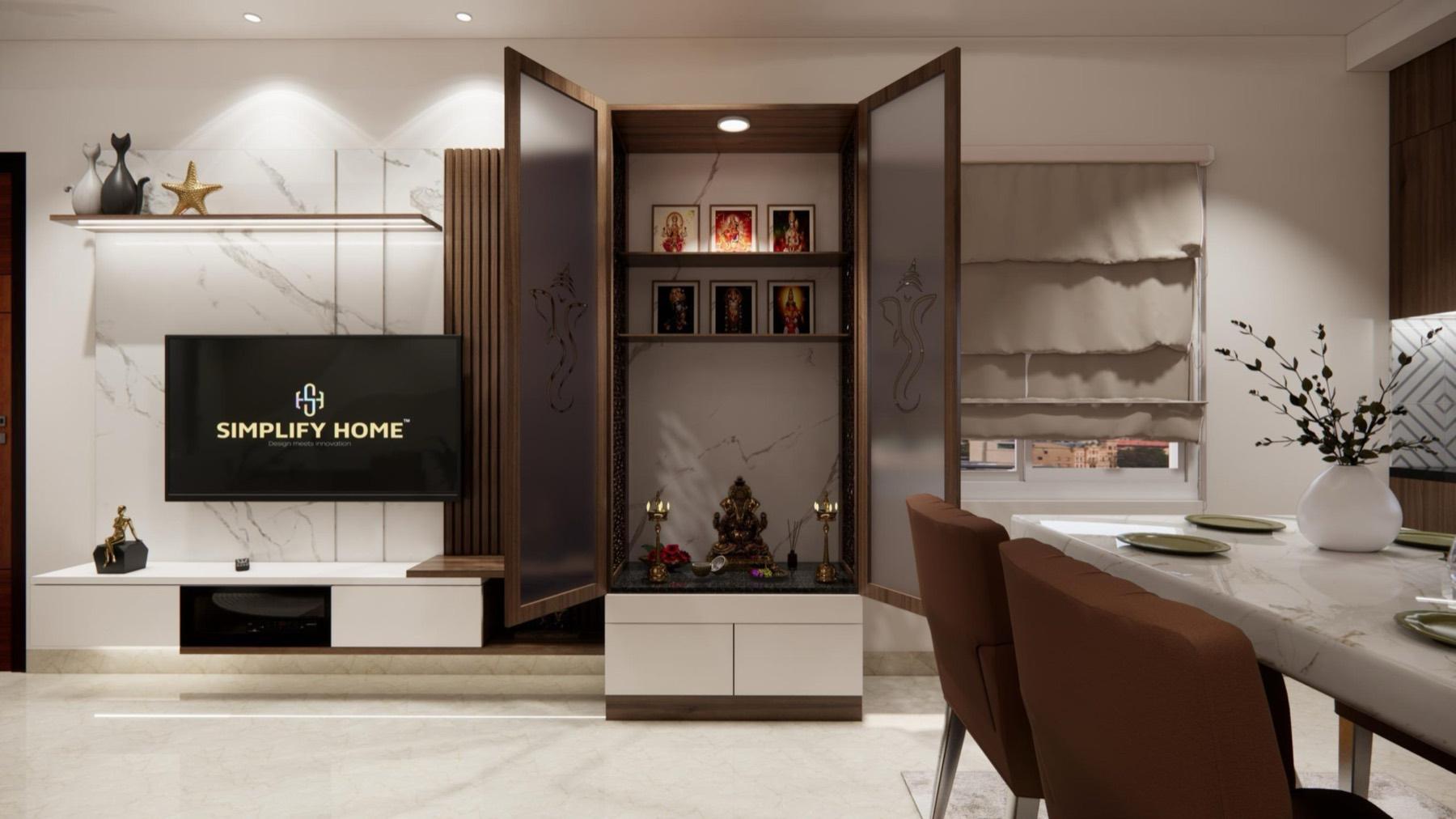 Gokulraj - Luxury Interior Designers in Hyderabad, interior detail 5 by Simplify Home