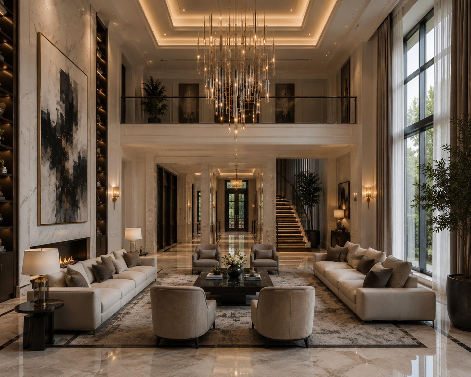 Luxury Interior in Brigade Gateway Interiors Kokapet, apartment interior in Hyderabad by Simplify Home