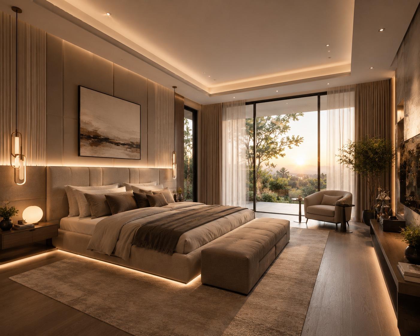 Luxury Interior in Casagrand Vybe Hyderabad, interior detail 3 by Simplify Home
