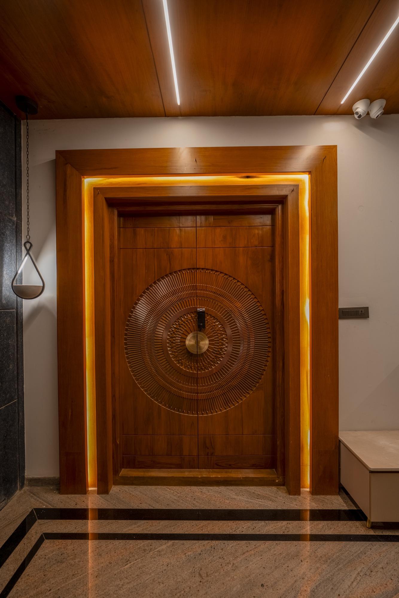 Luxury Villa, Suryapet, interior detail 14 by Simplify Home