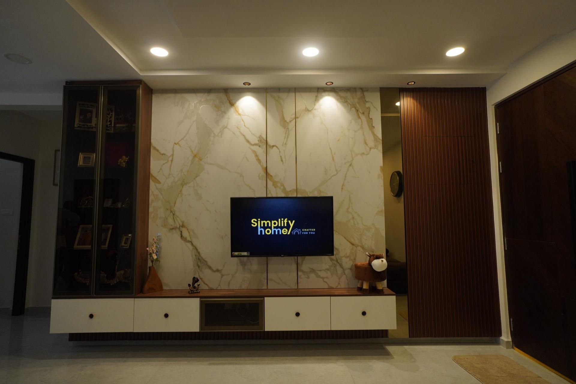 Sandeep & Naveena - Luxury Interior Designers in Hyderabad, interior detail 12 by Simplify Home