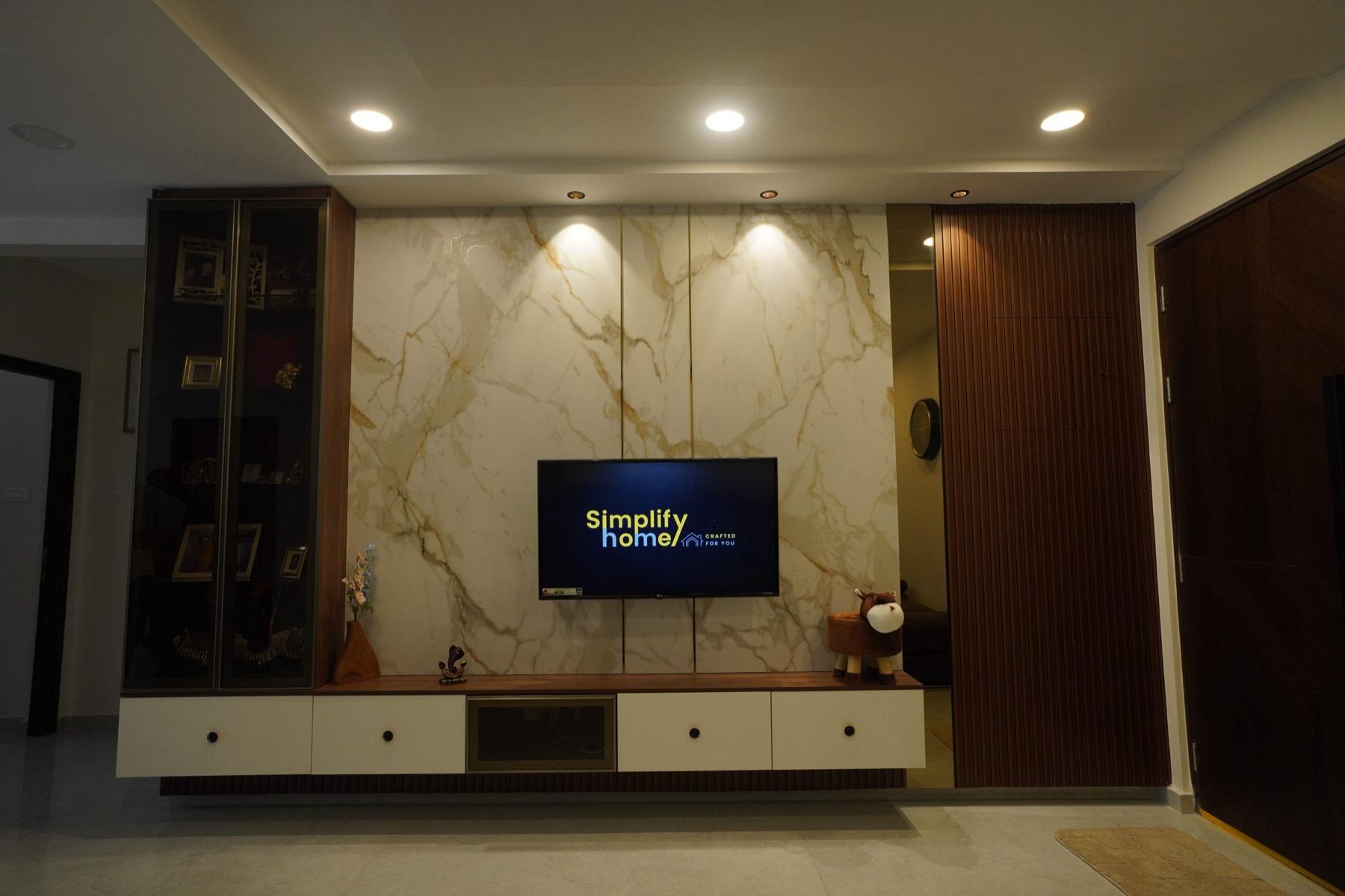 Sandeep & Naveena - Luxury Interior Designers in Hyderabad, interior detail 12 by Simplify Home