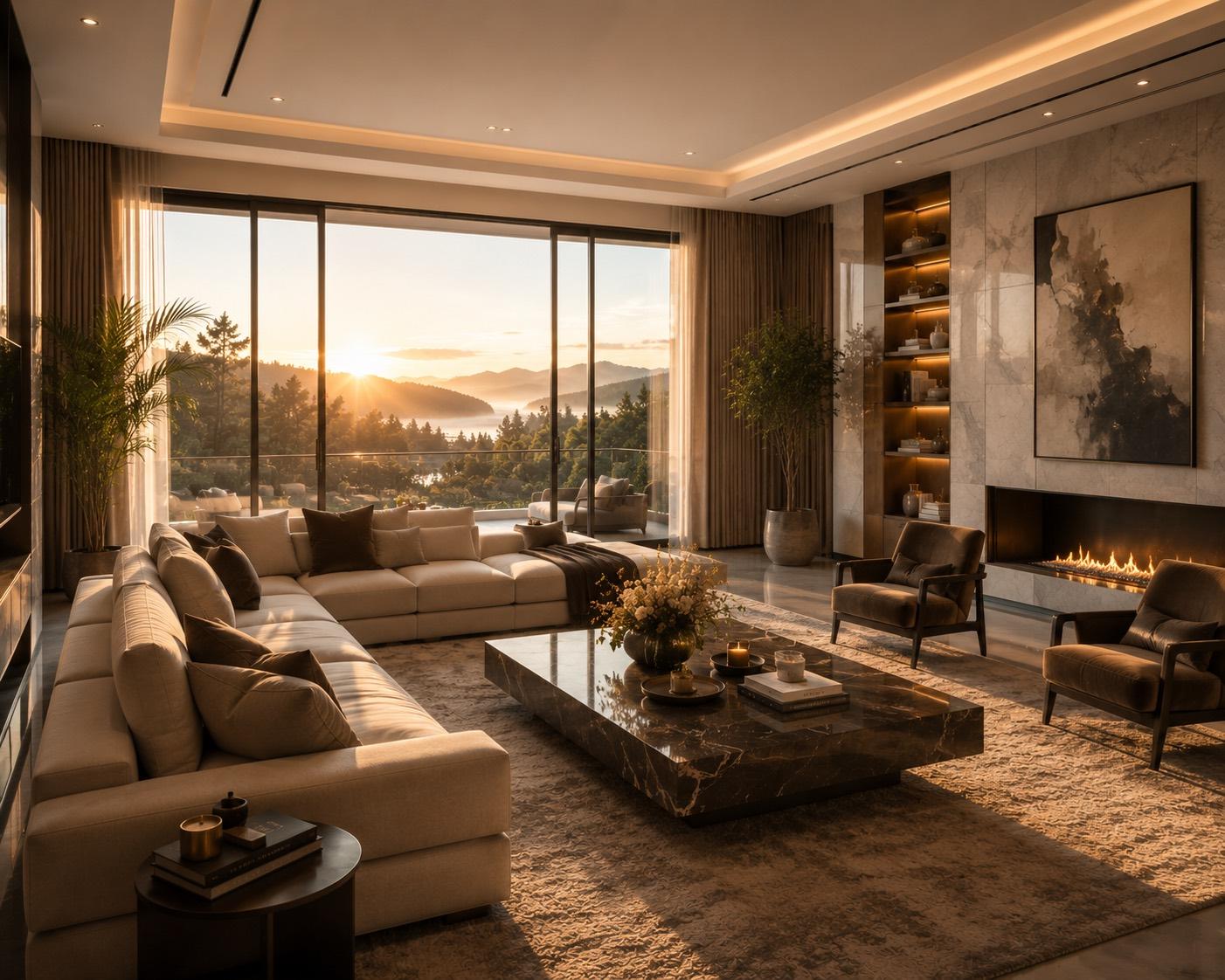 Luxury Interior in Ramky The Spectrum Hyderabad, interior detail 4 by Simplify Home