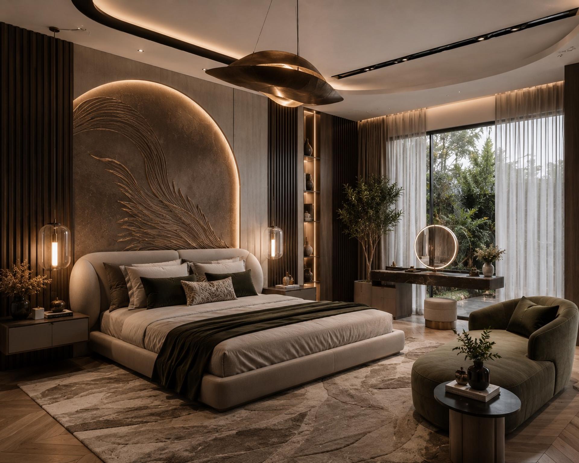 Luxury Interiors in Ramky One Astra Kokapet Hyderabad, interior detail 2 by Simplify Home