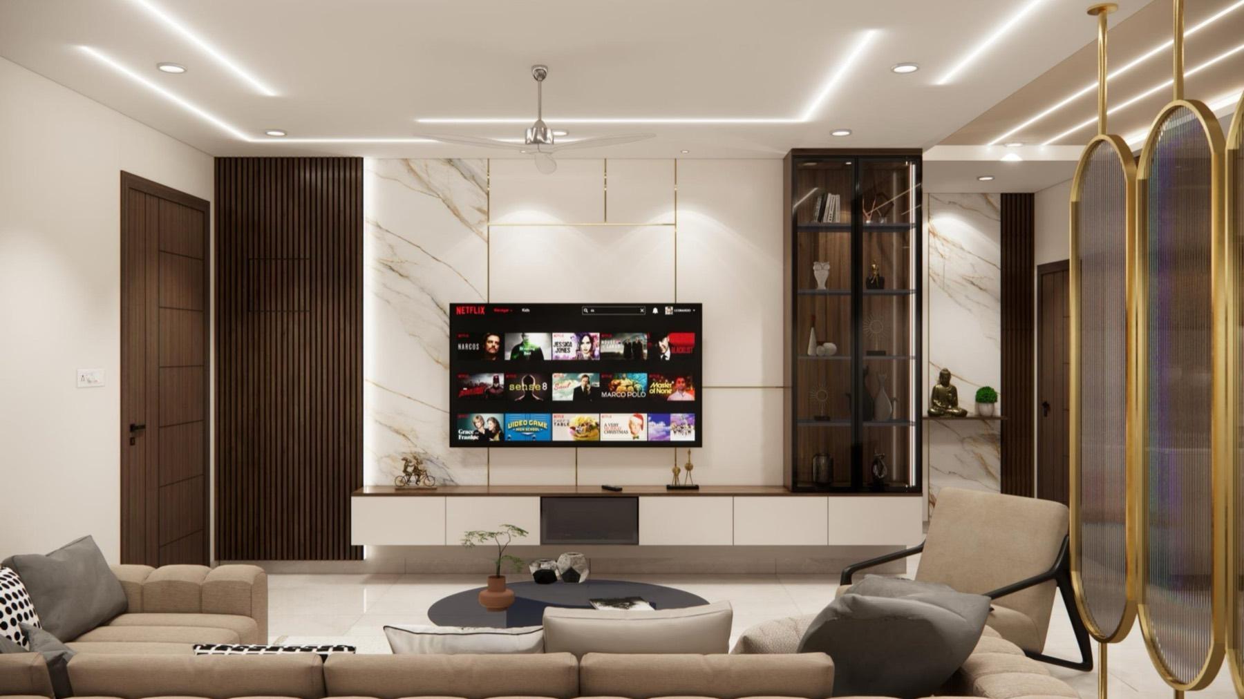 Prashanth - Luxury Interior Designers in Hyderabad, interior detail 3 by Simplify Home