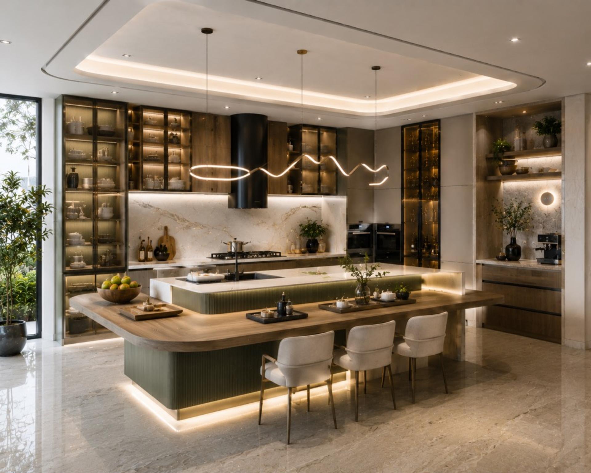 Luxury Interior Designers in Brigade Kompally, interior detail 2 by Simplify Home