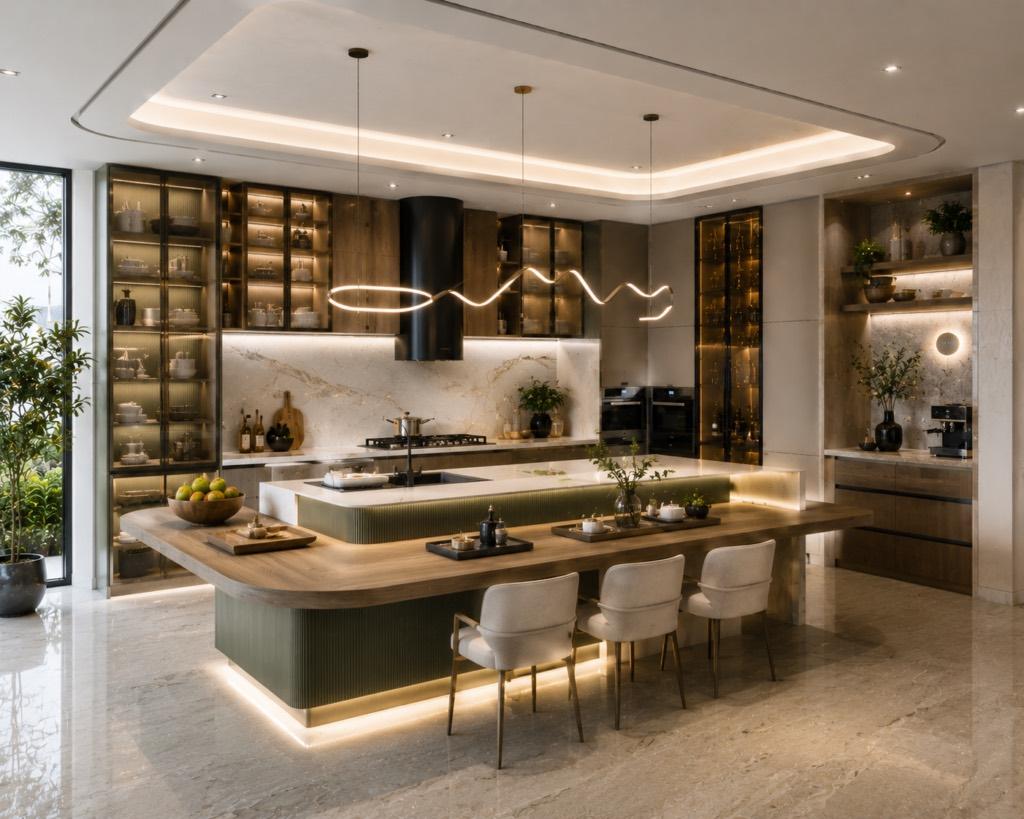 Luxury Interior Designers in Brigade Kompally, interior detail 2 by Simplify Home