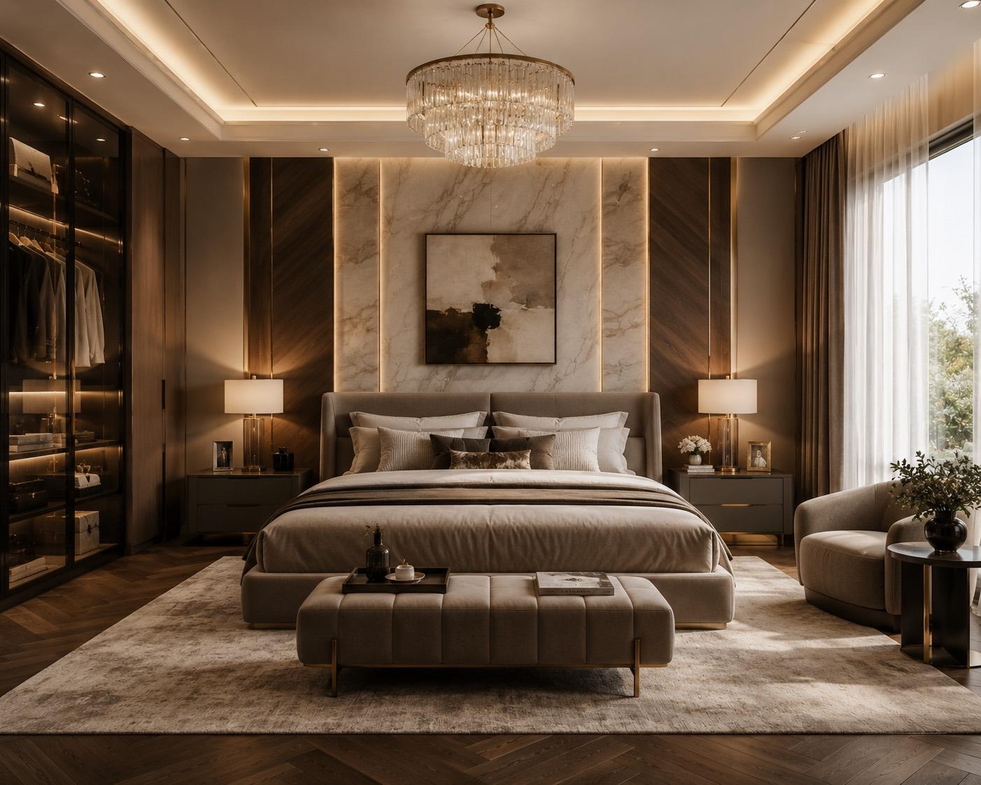 Luxury Interior in Auro The Regent Hyderabad, interior detail 3 by Simplify Home