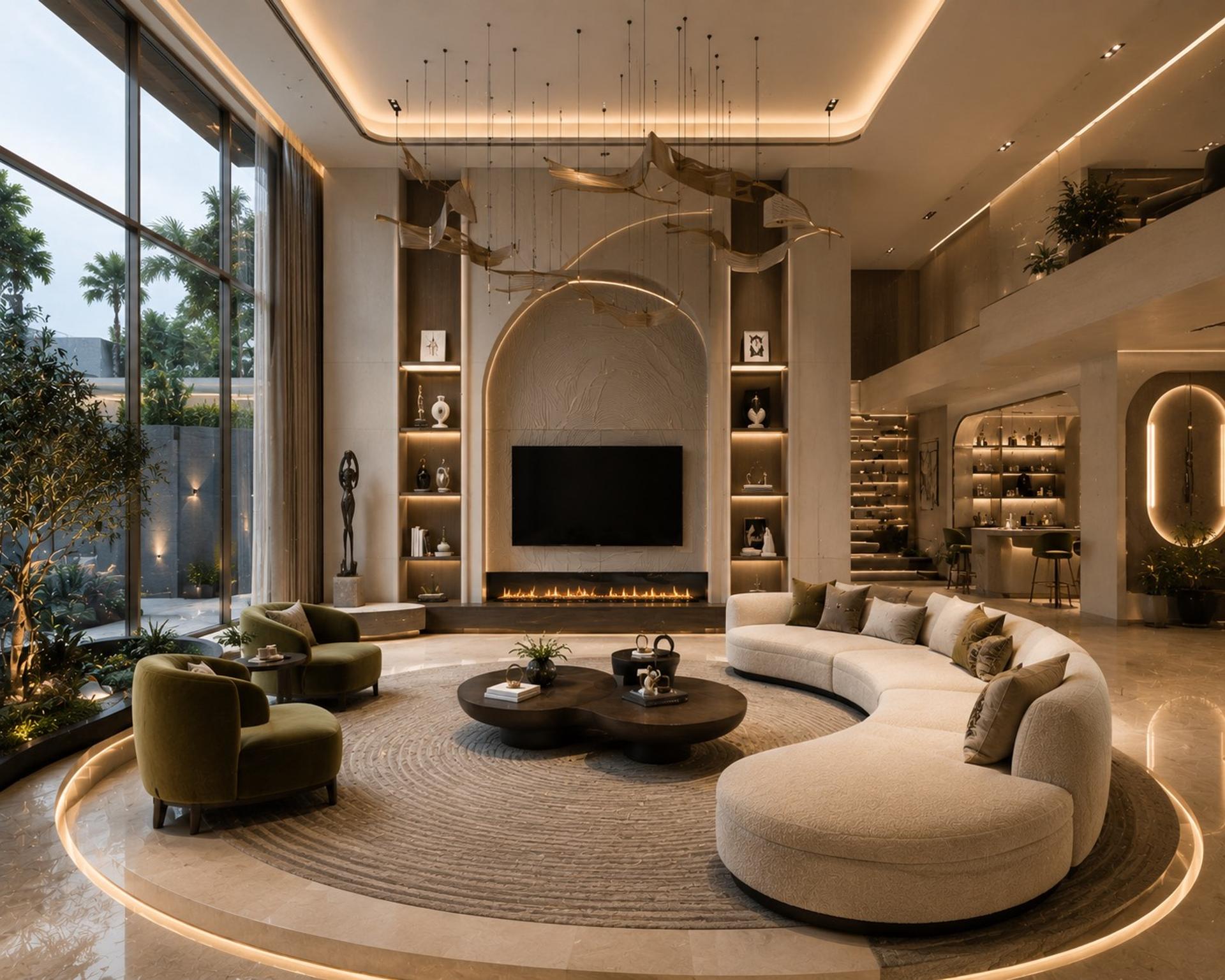 Luxury Interior Designers in W by DSR Hyderabad, interior detail 4 by Simplify Home