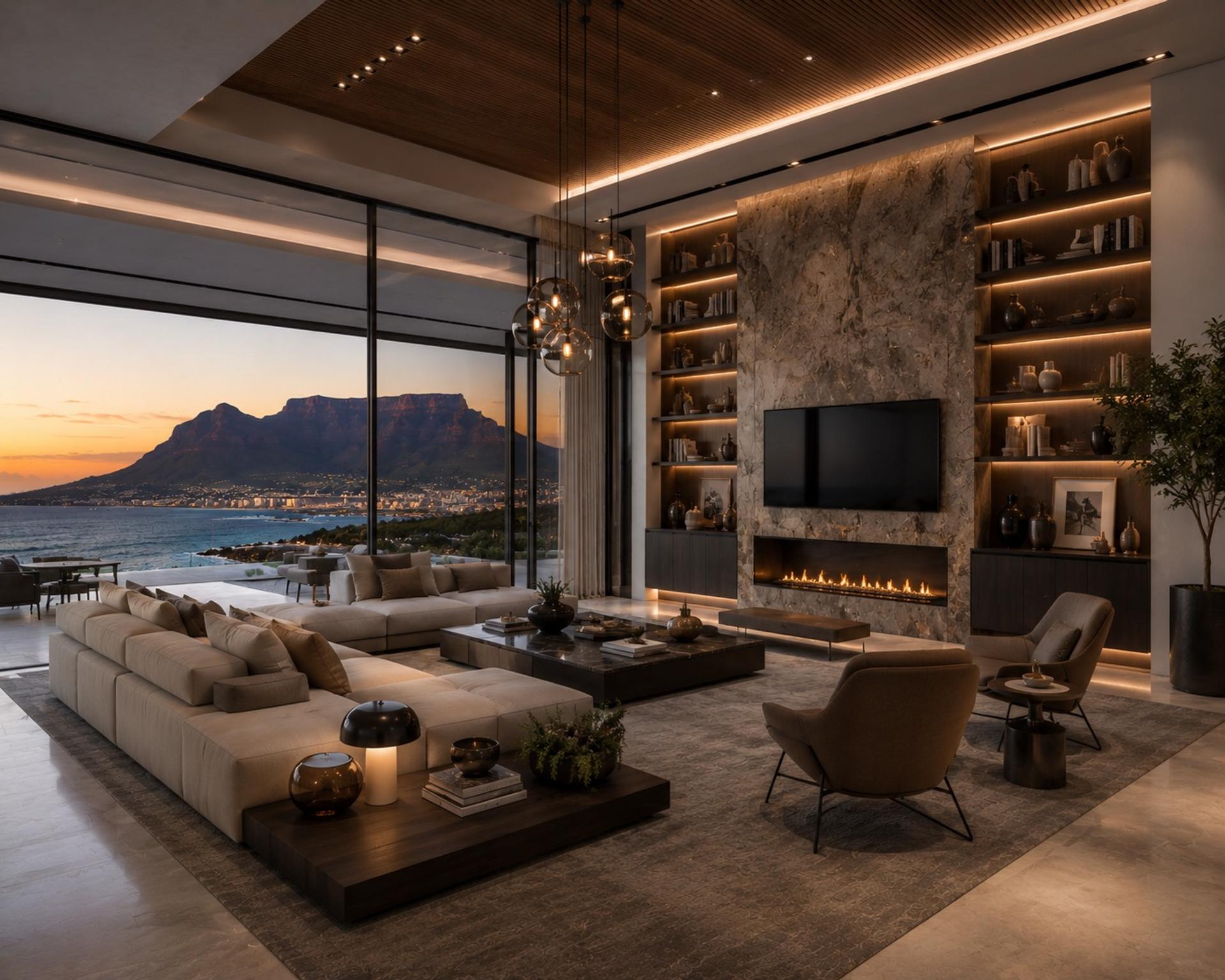 Luxury Interior in Sonthalia Fortune Sky Villas Hyderabad, interior detail 3 by Simplify Home