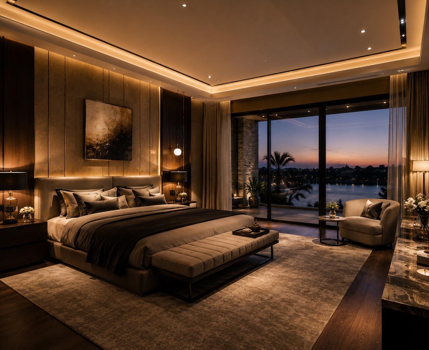 Luxury Interior in Palm Breeze Hyderabad, interior detail 2 by Simplify Home