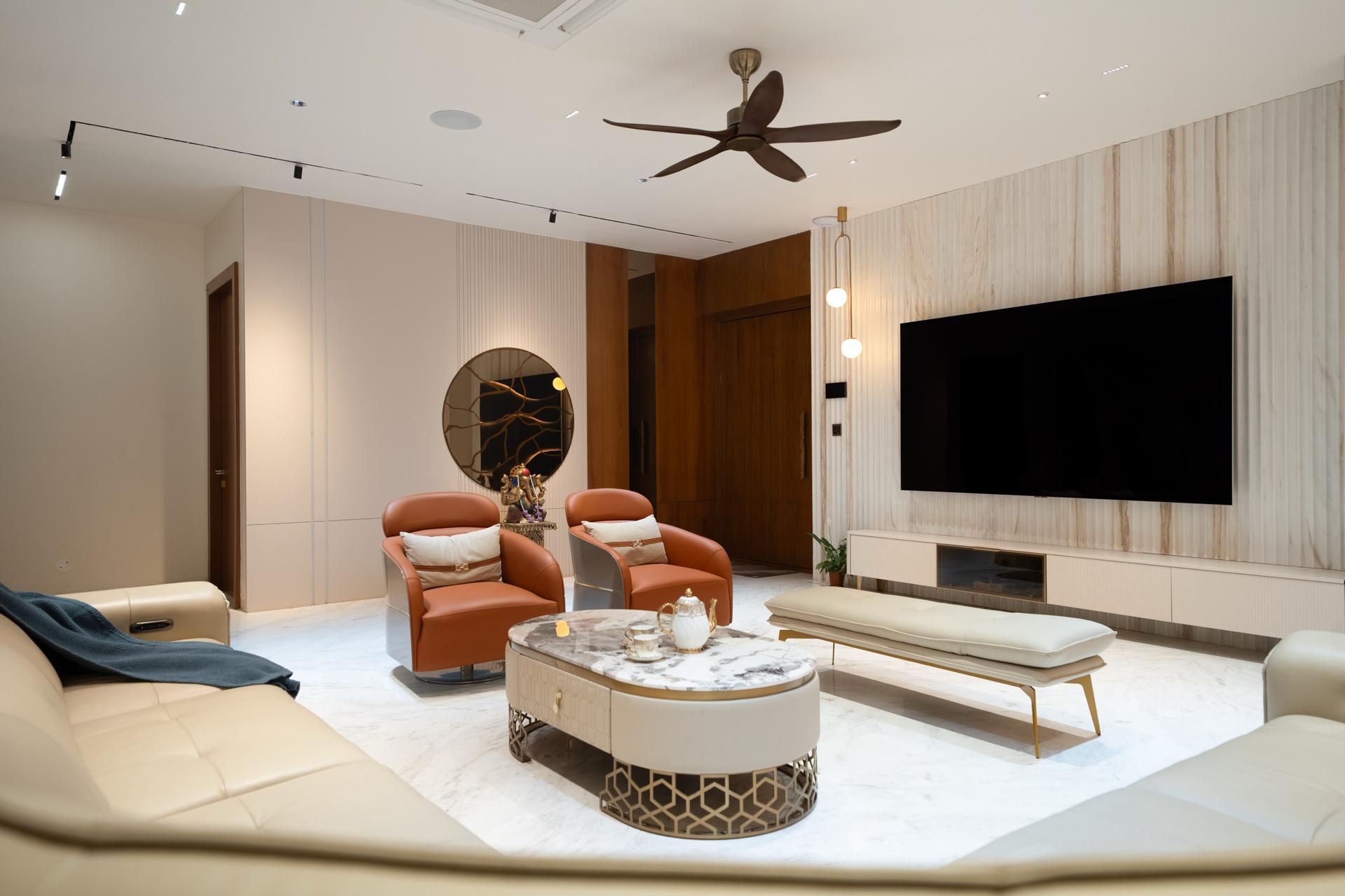 Luxury Villa, Suryapet, interior detail 4 by Simplify Home