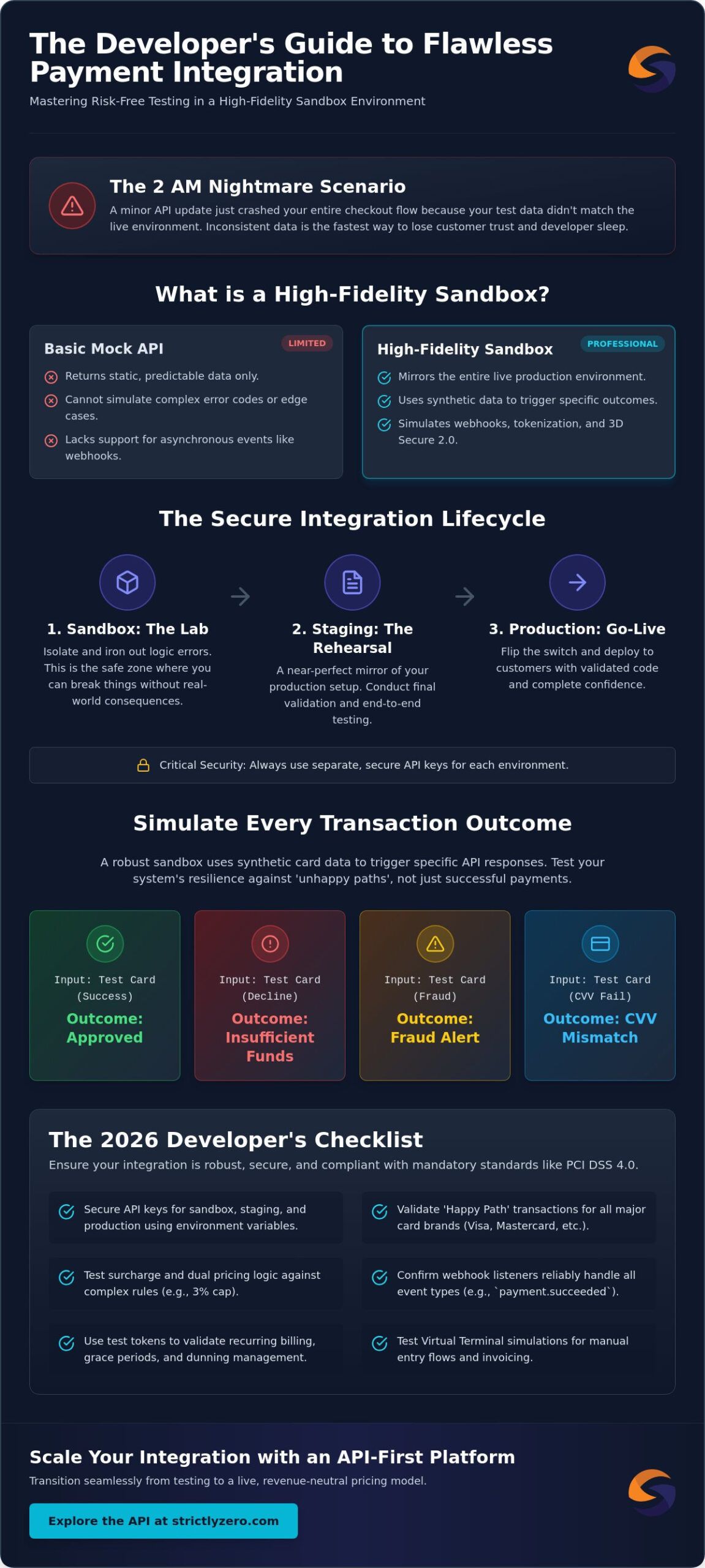 Sandbox Environment for Payment Integration: The 2026 Developer’s Guide